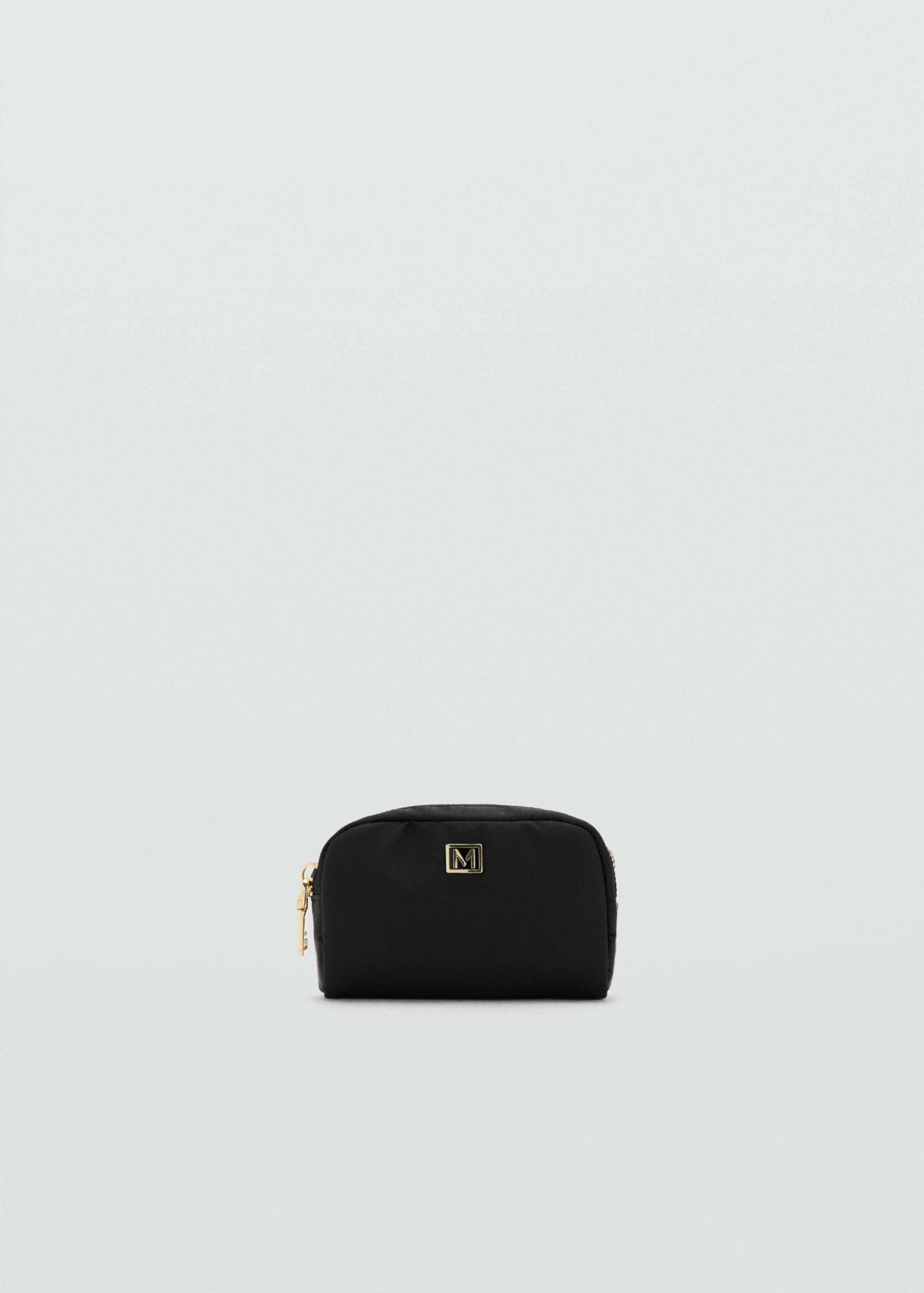 Zipped nylon cosmetics bag - Article without model