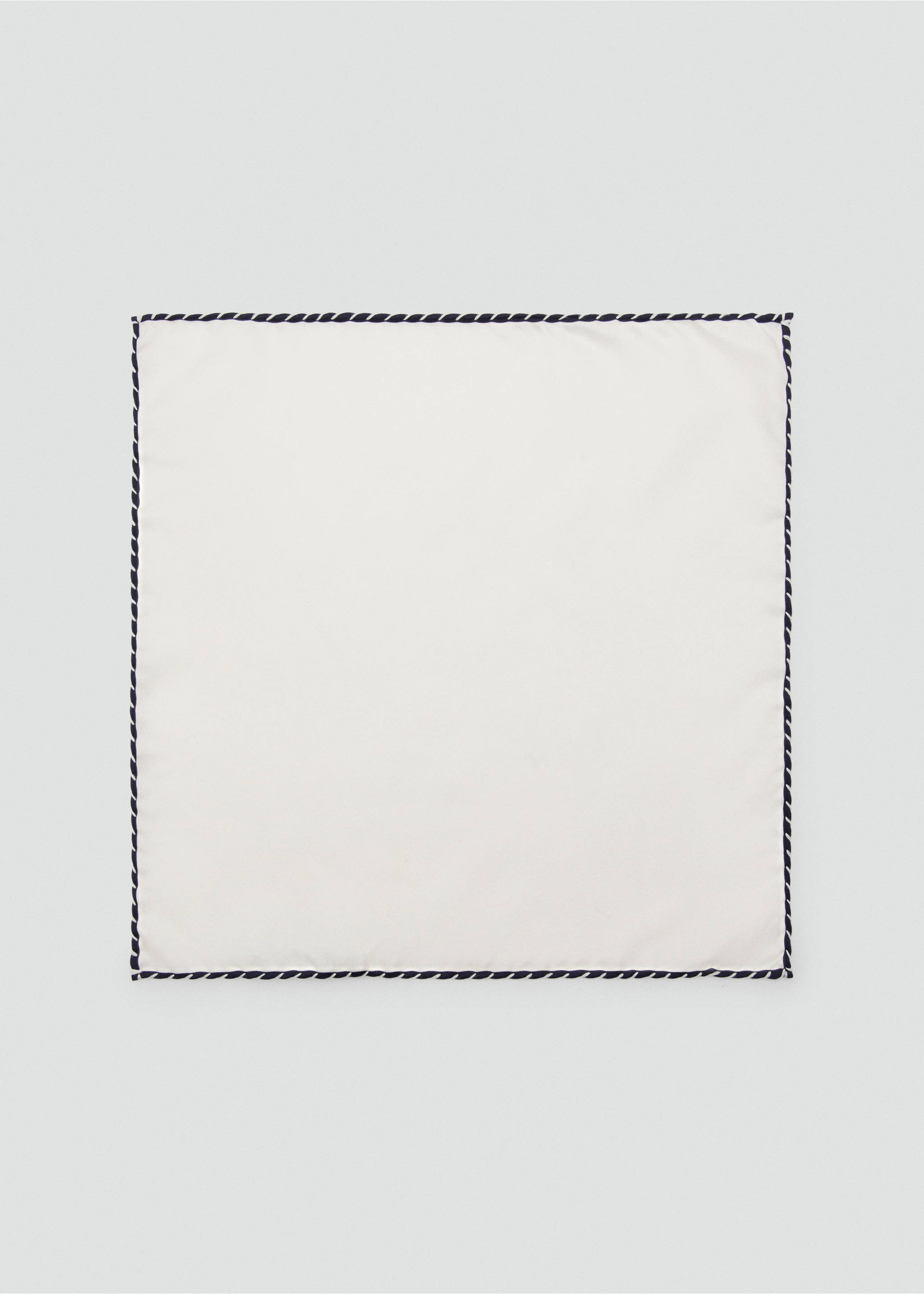 100% silk scarf - Article without model, White. Ref: 27051337-00.