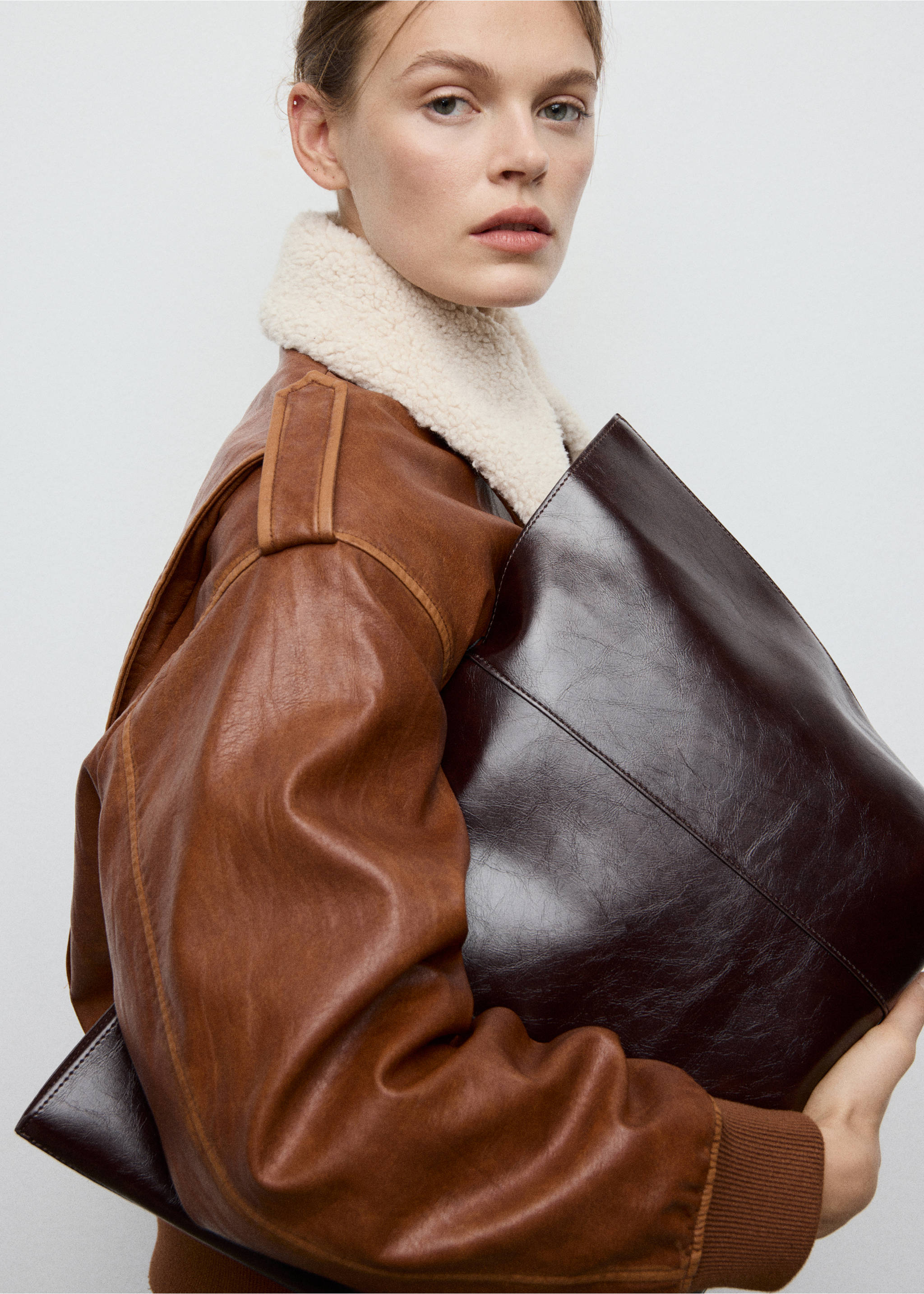 大号购物包 - null, 巧克力色. Ref: 27051342-00.