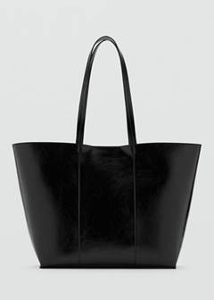 Large shopper bag — Black 4