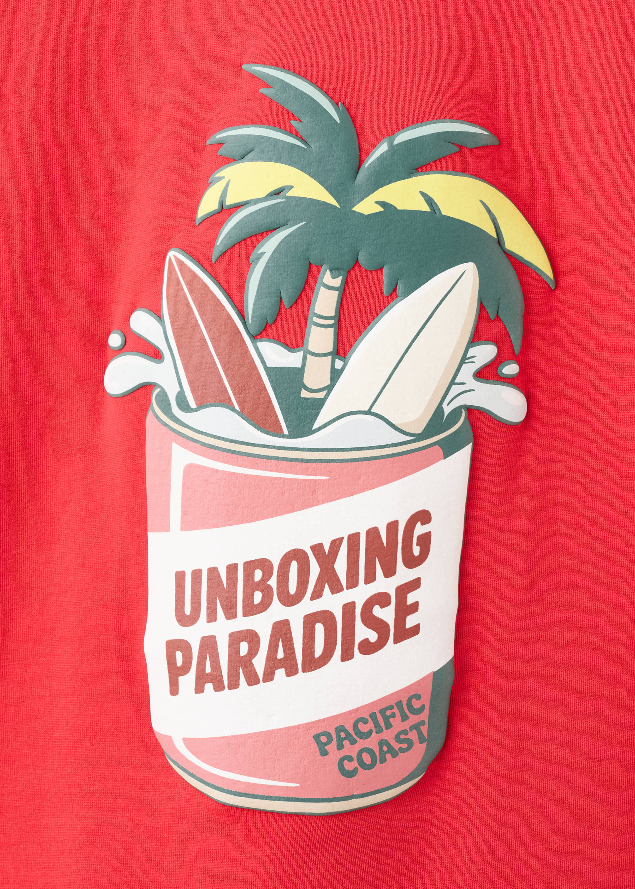 Palm print T-shirt - Details of the article 8