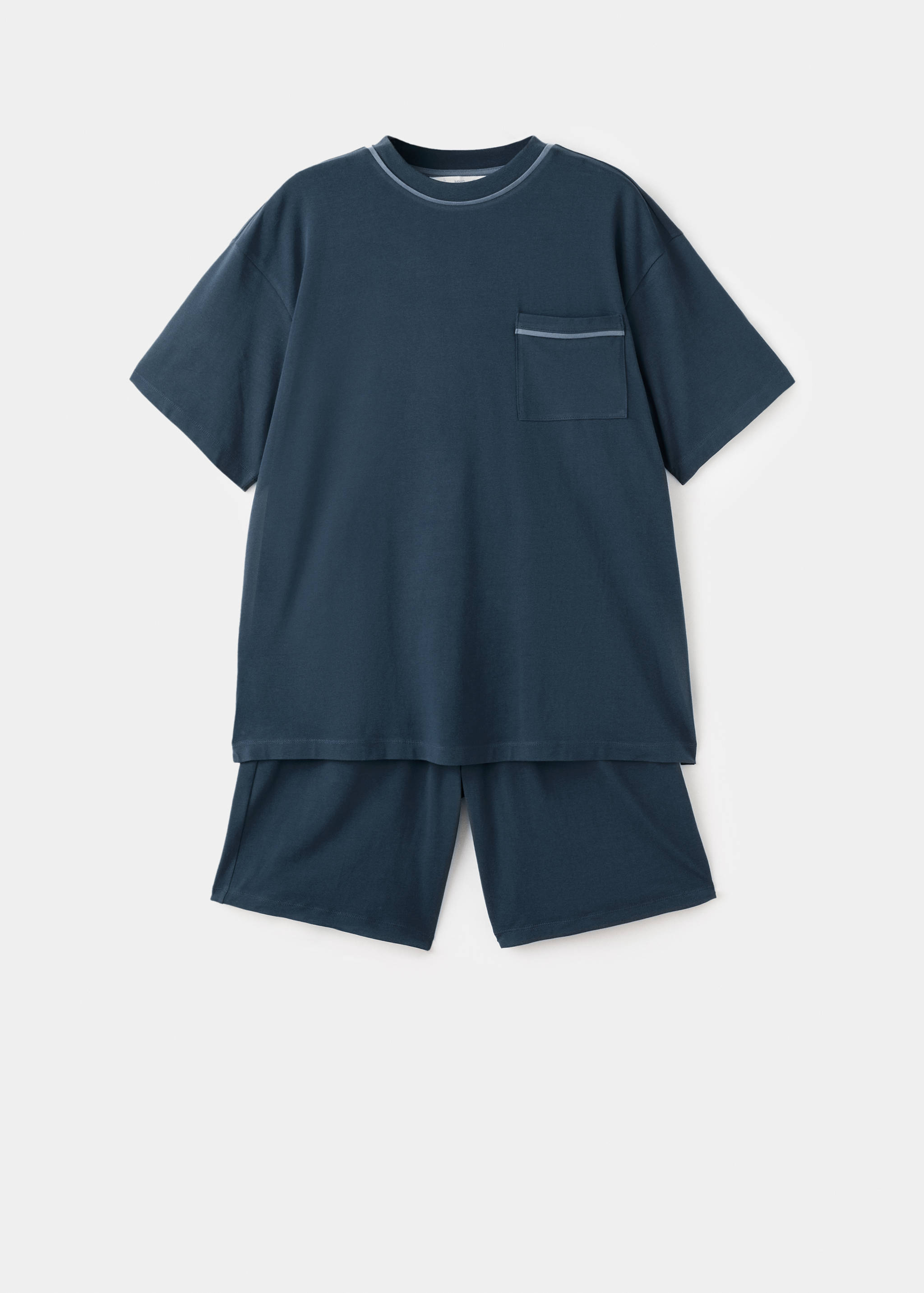 Комплект короткая пижама из хлопка - Изделие без модели