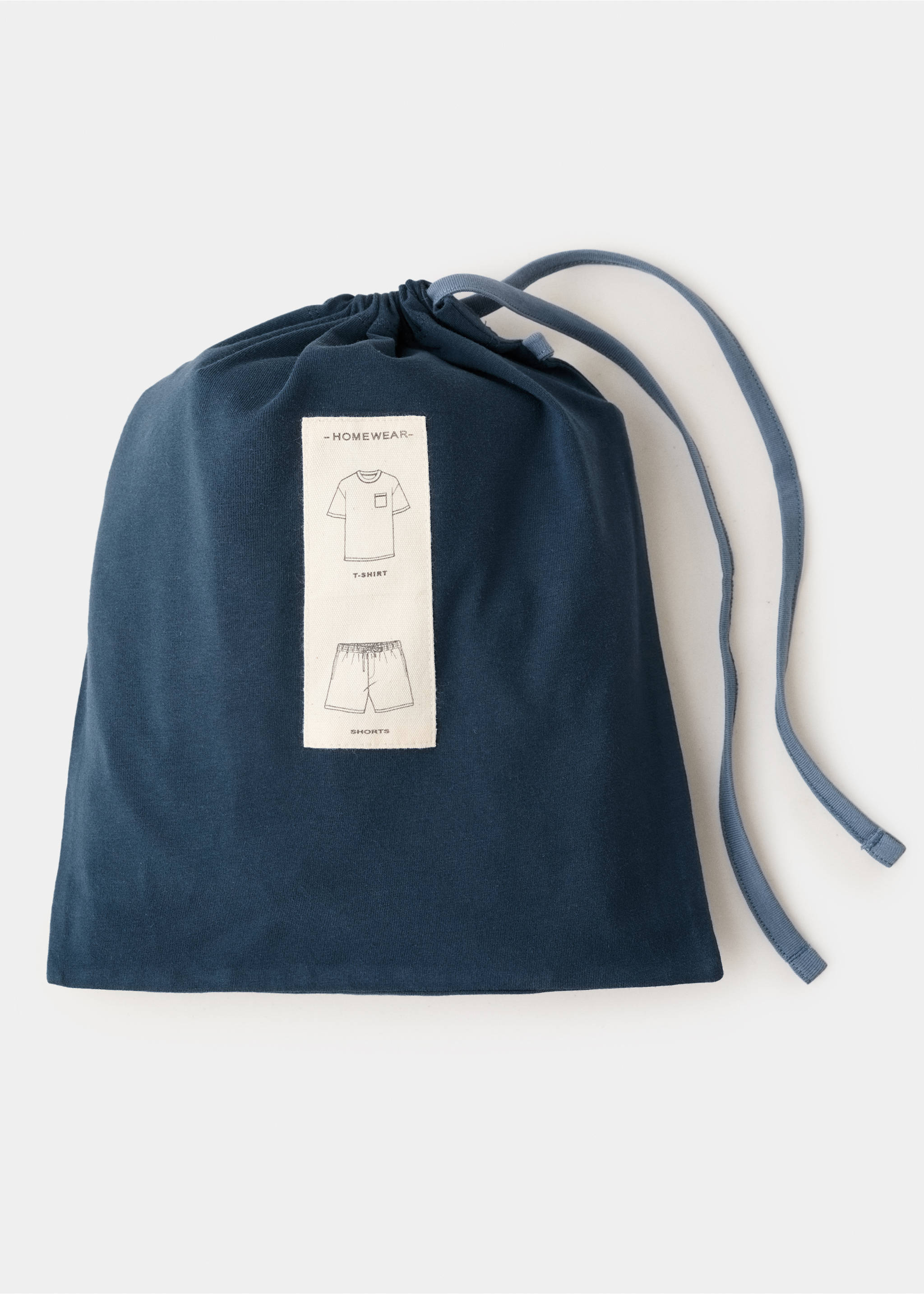 Pack pijama algodón corto - Detalle del artículo 0, Azul marino. Ref: 27051510-00.