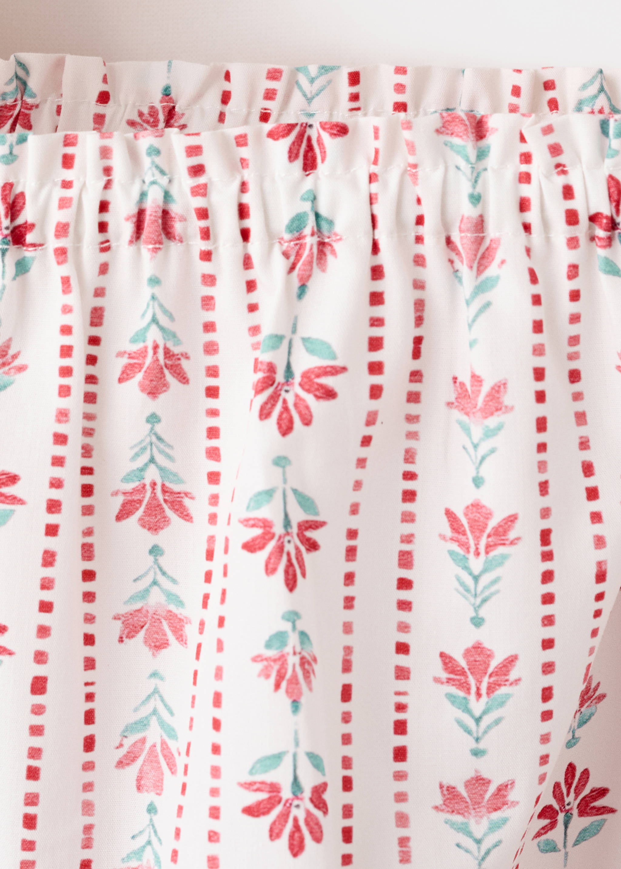 花朵印花衬衫 - null