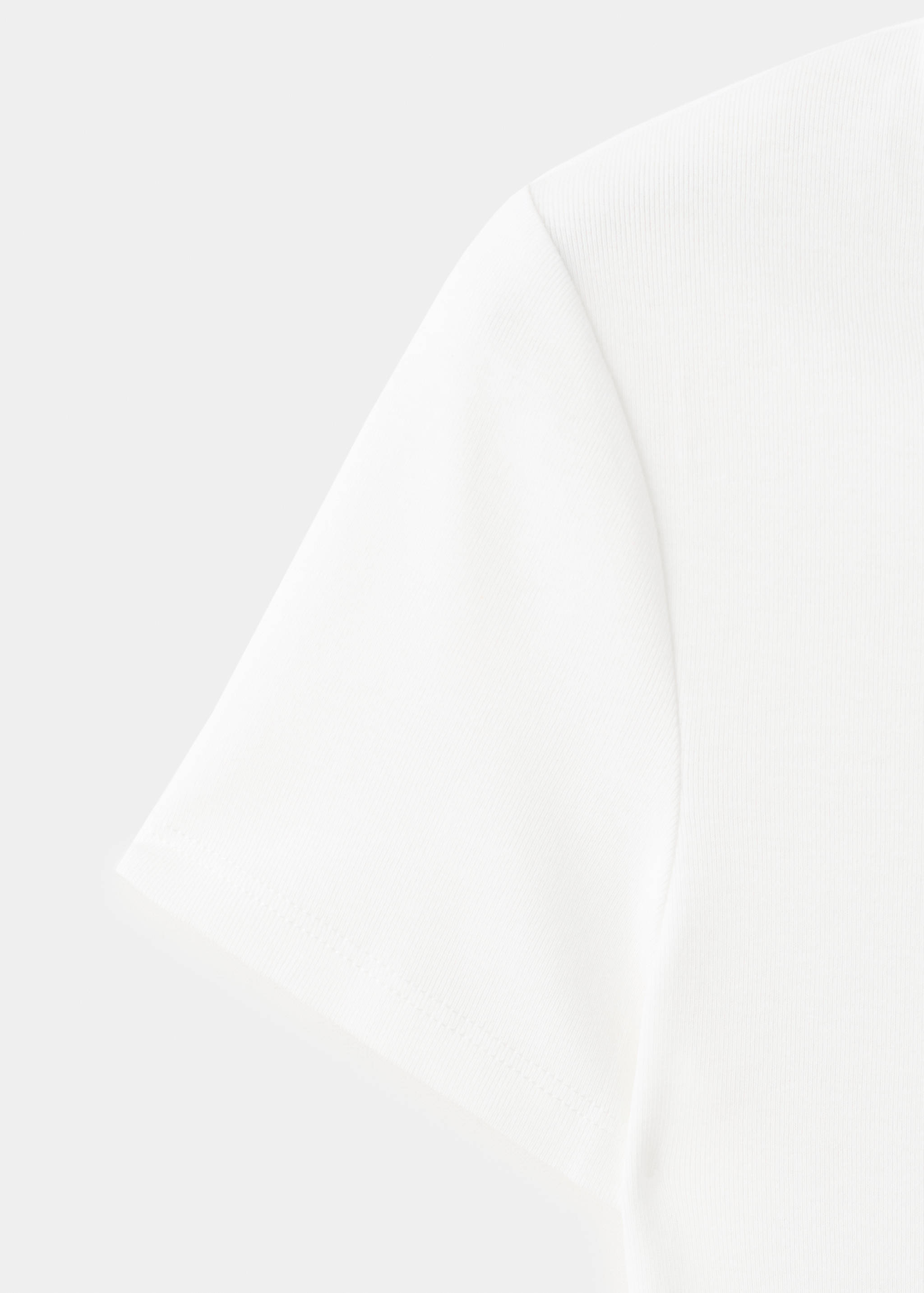 Braided t-shirt with drawstring - Details of the article 0