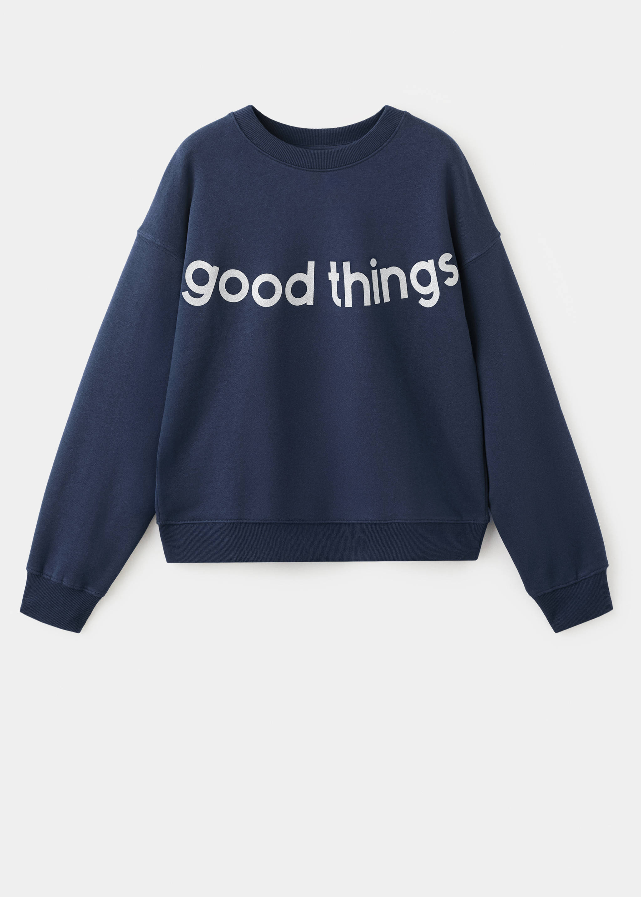 Glitter message sweatshirt - Article without model