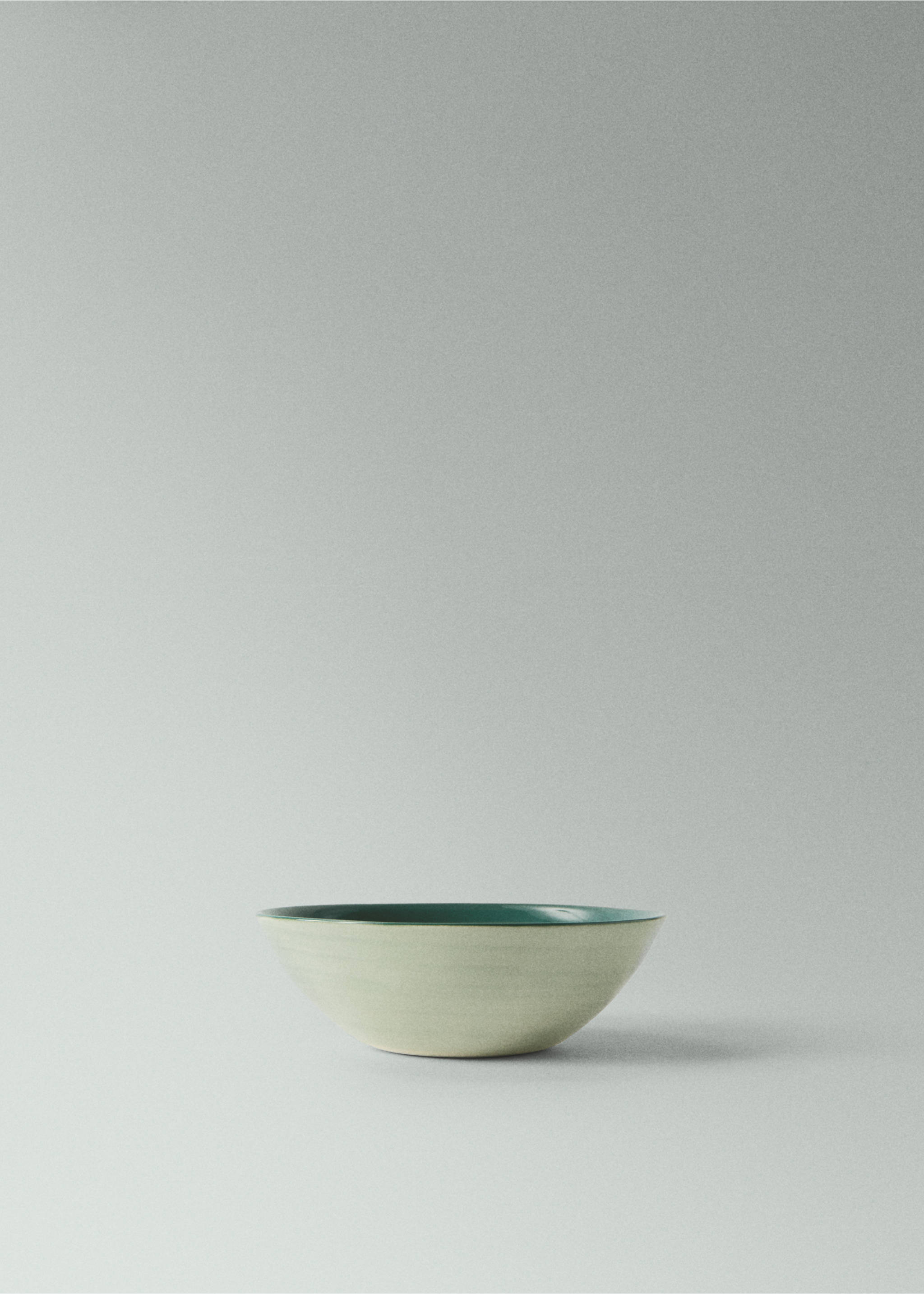 Schüssel aus Spin-Wash-Gres - Mittlere Ansicht, Waldgrün. Ref: 27051524-00.