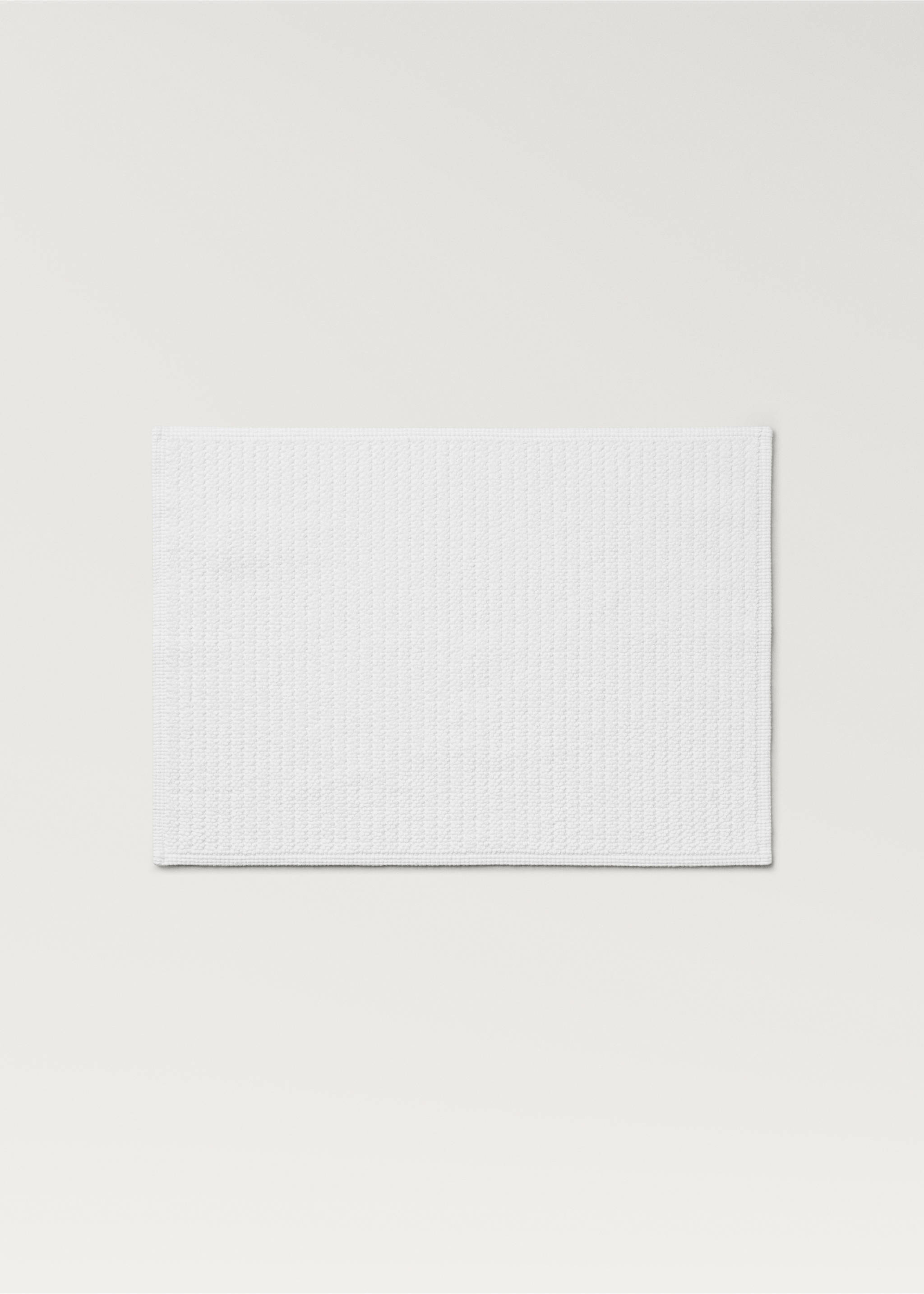 Reversible bath mat - Article without model, White. Ref: 27051527-00.