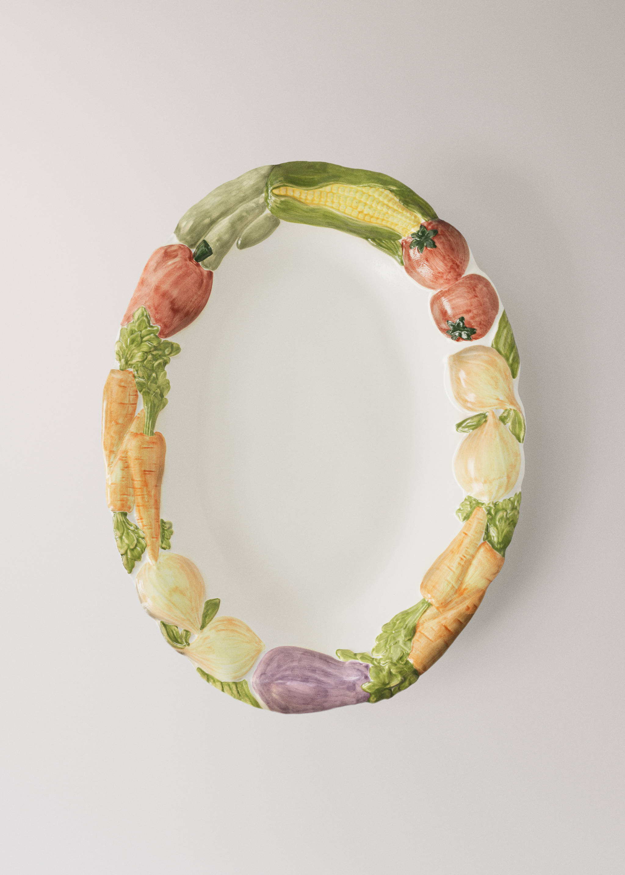 Fruchtige Steingutplatte - Artikel ohne Model