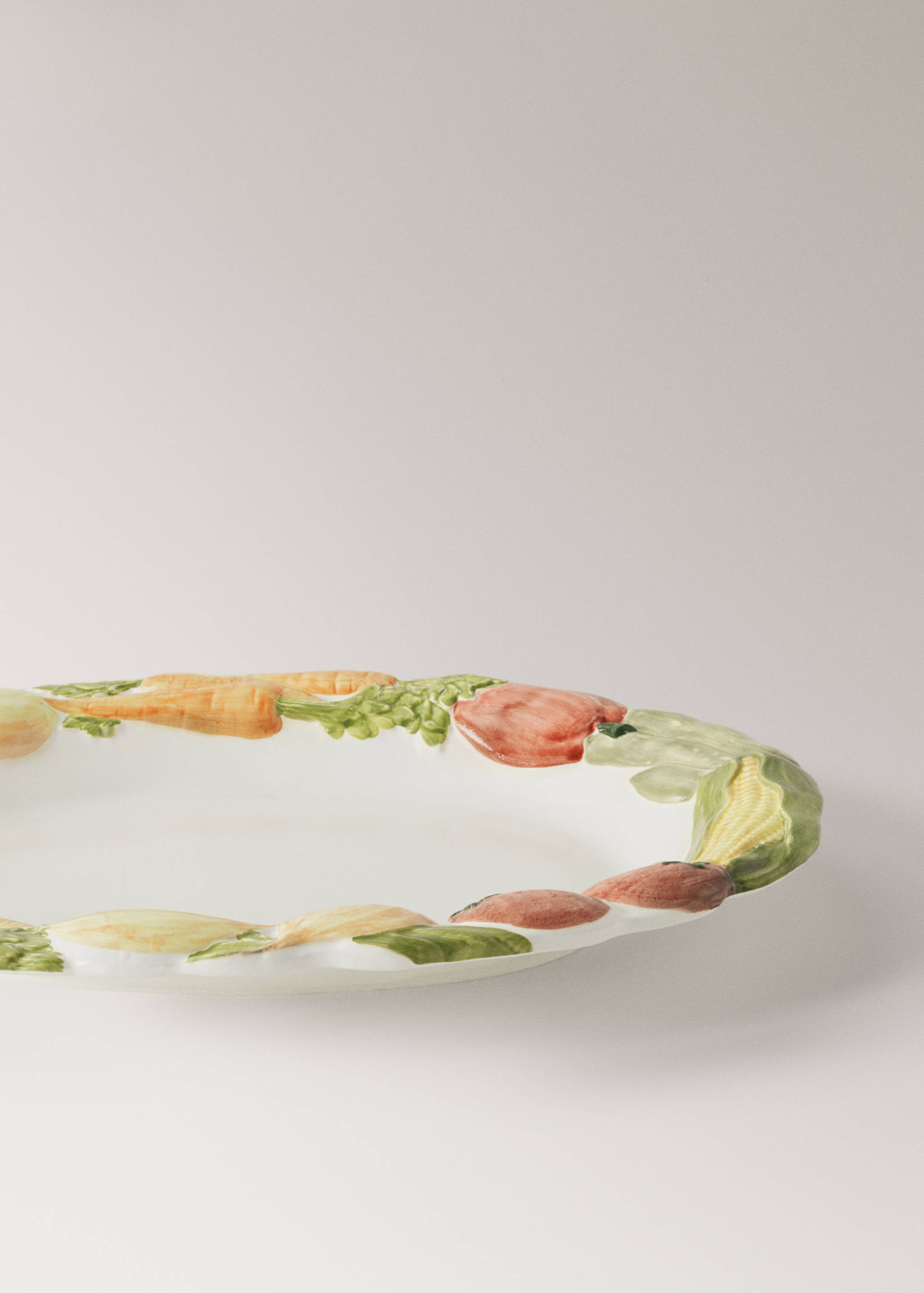 Fruchtige Steingutplatte - Detail des Artikels 2