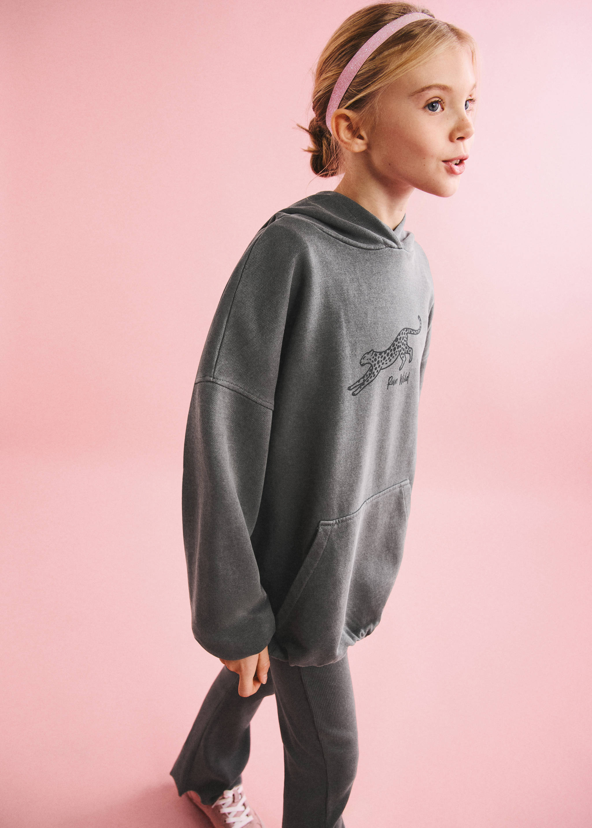 Oversized printed sweatshirt - General plane