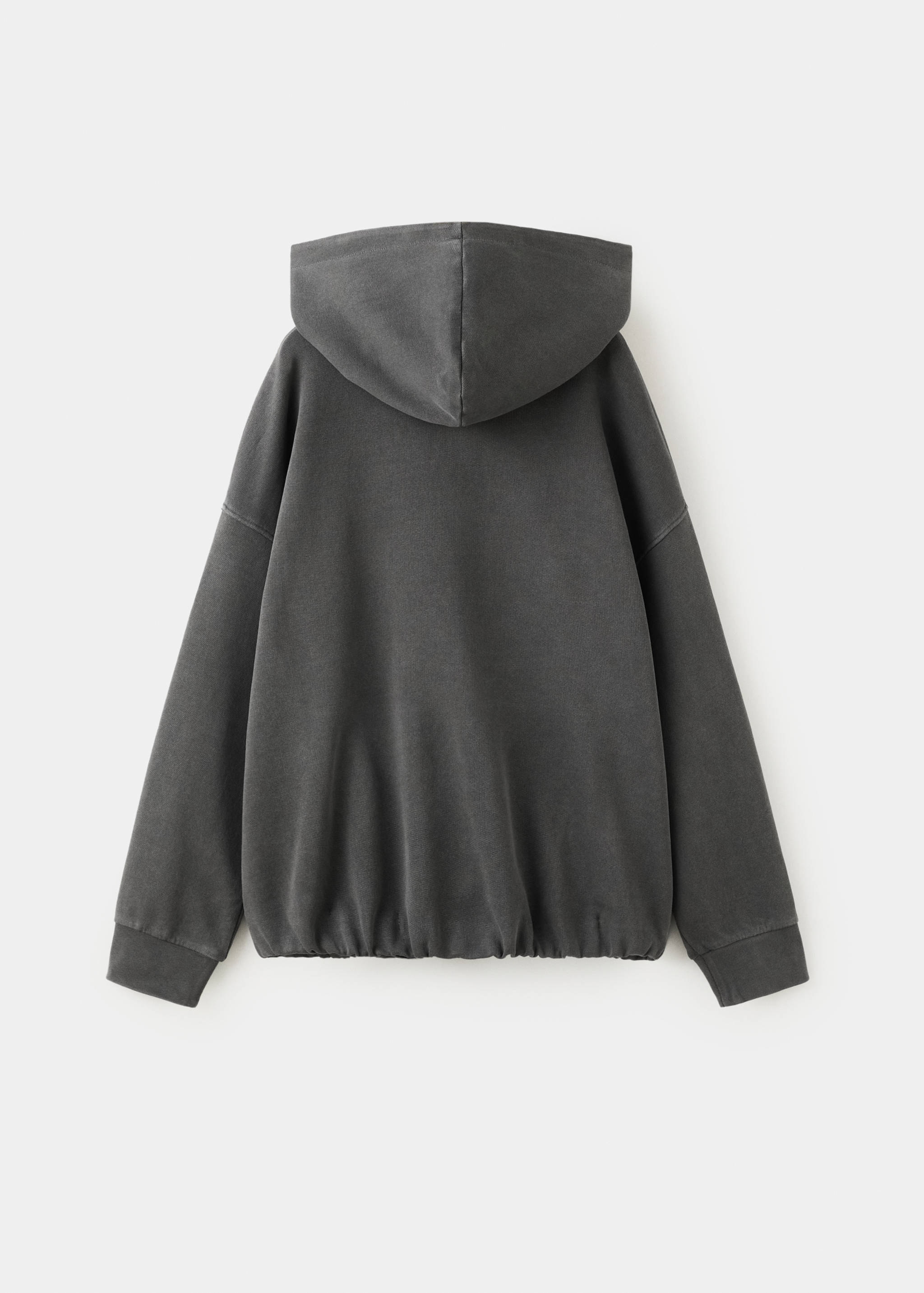 Oversized printed sweatshirt - Reverse of the article