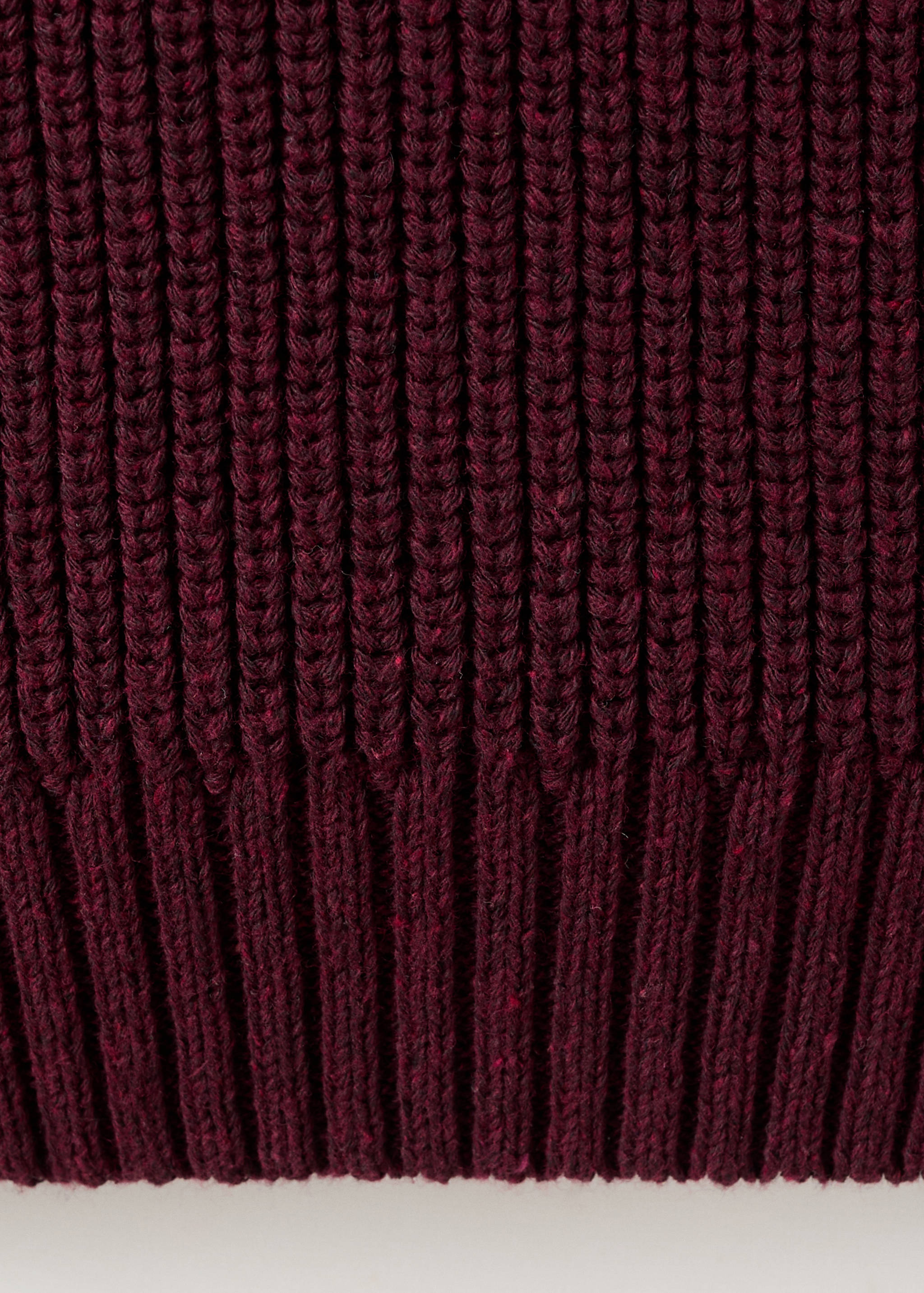 Asymmetrical sweater with shoulder opening - Details of the article 0