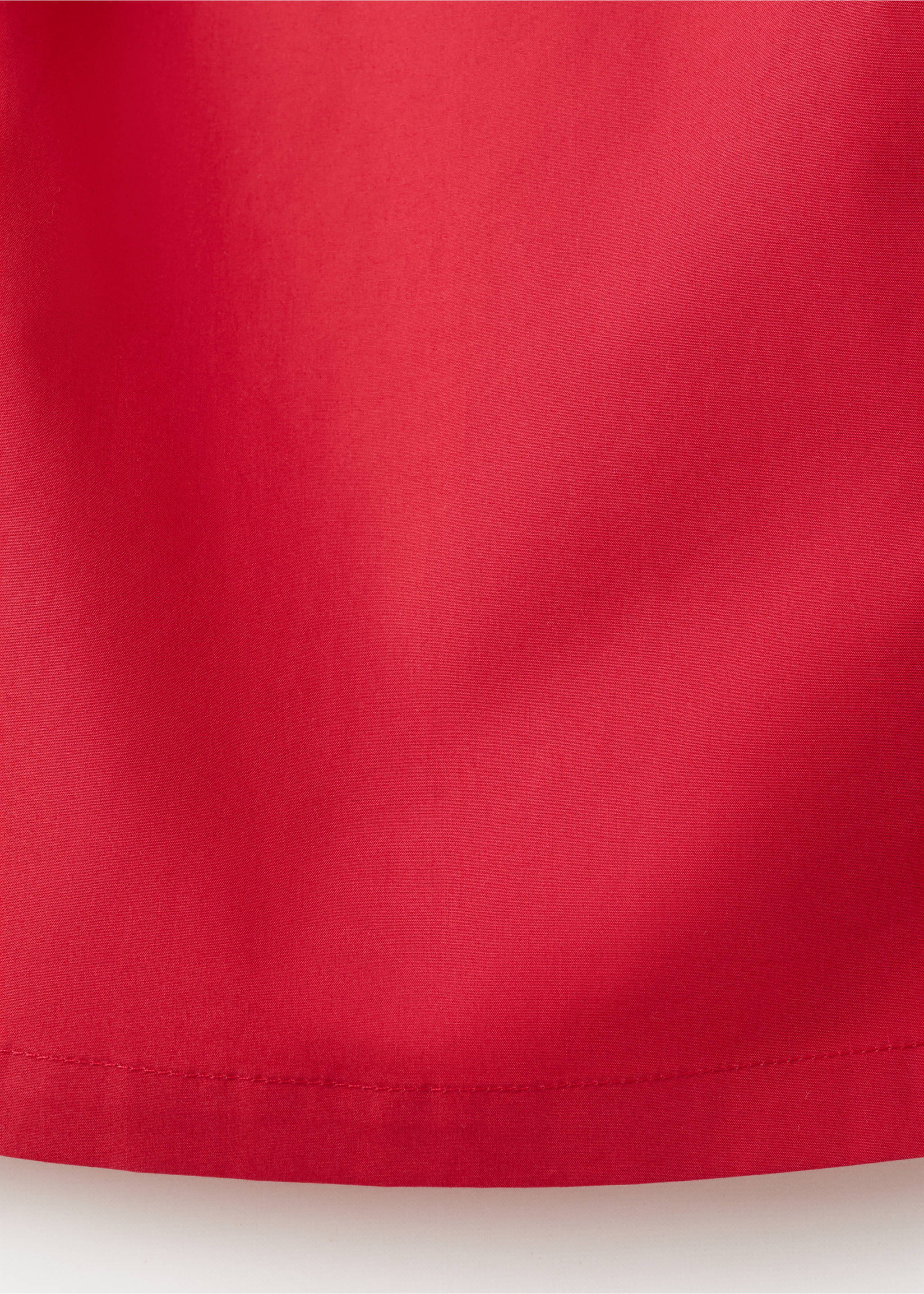 Atasan crop berkancing - Rincian barang 0, Merah. Ref: 27052538-00.