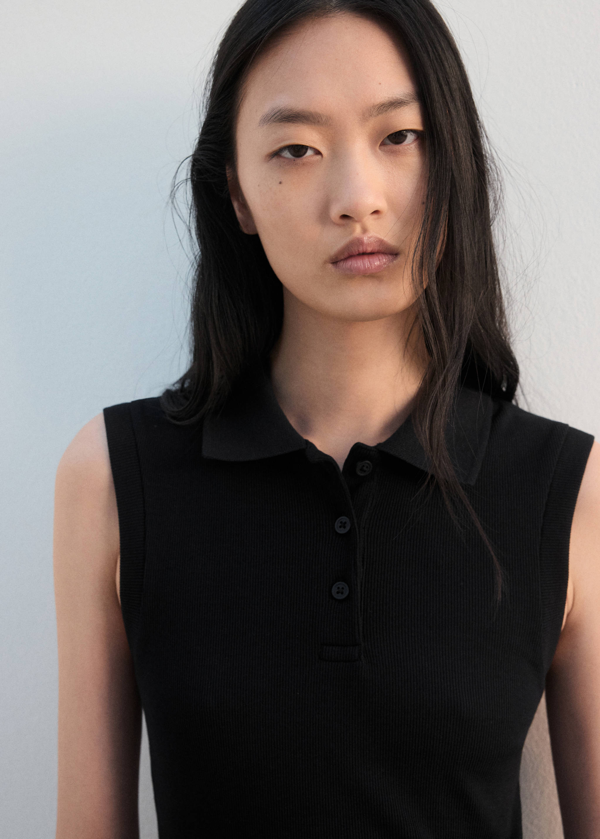 فستان مدمج بتصميم ياقة بولو - تفاصيل المنتج 1