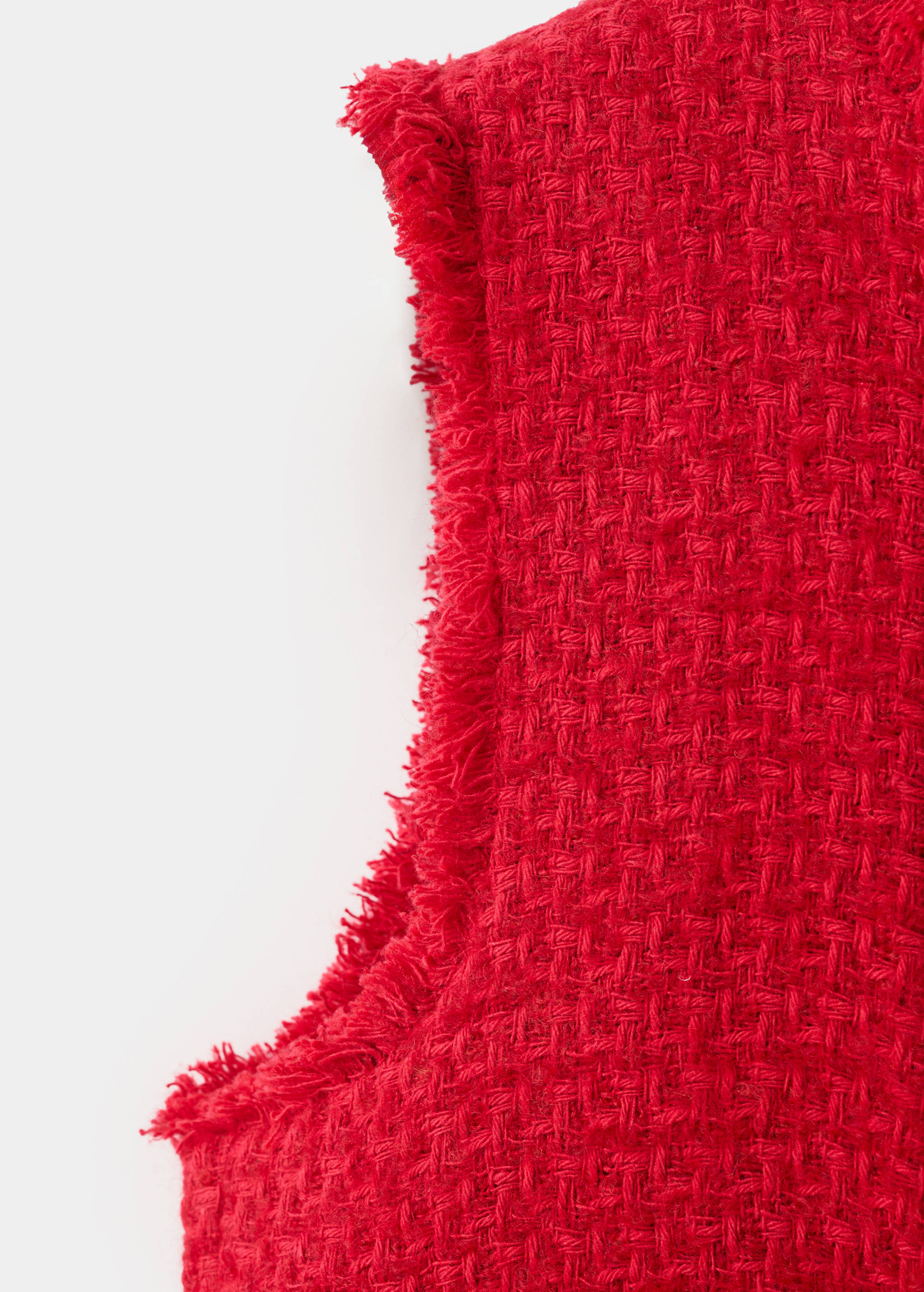 Gilet tweed boutons - Détail de l'article 0