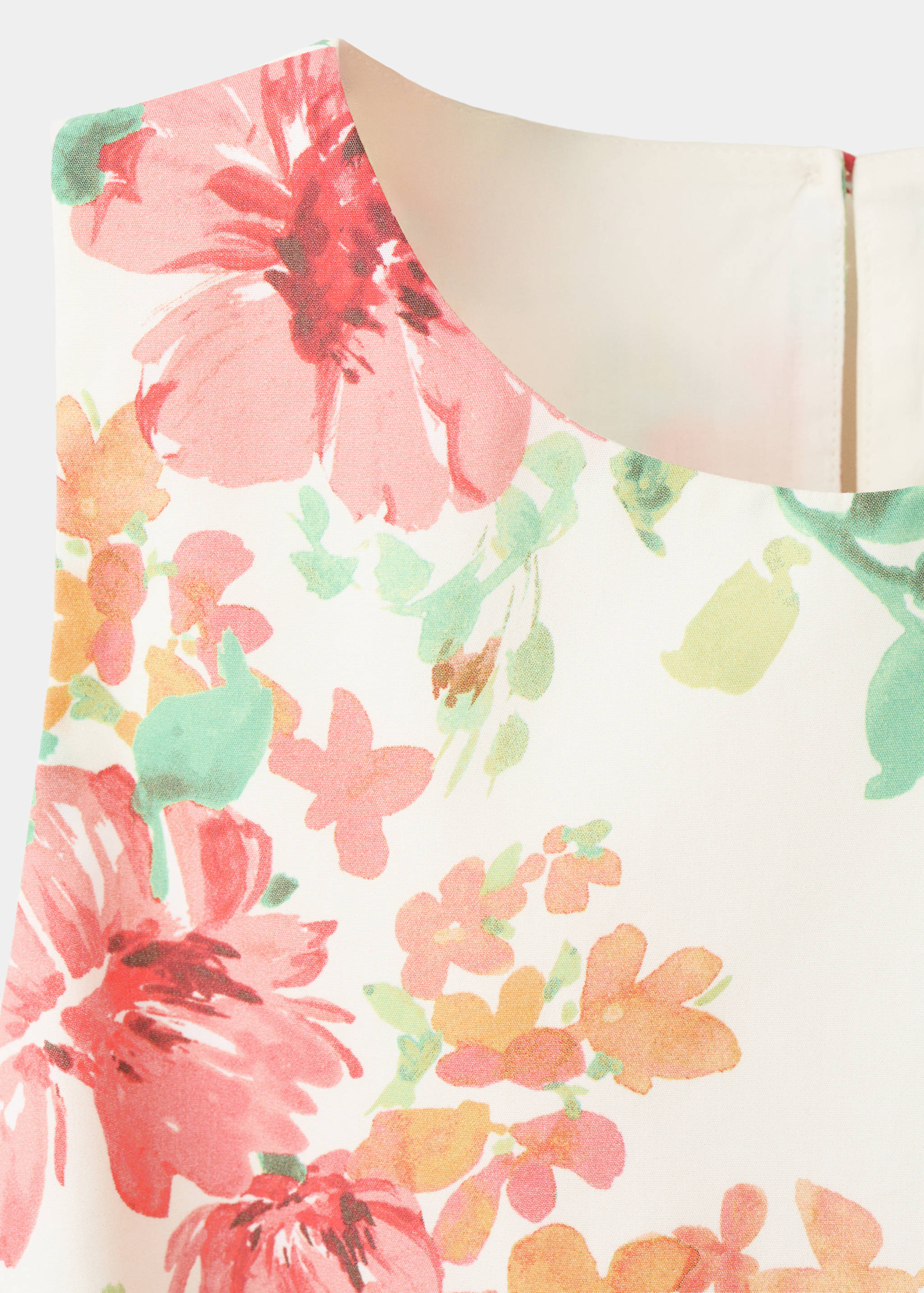 Printed crop top - Details of the article 8