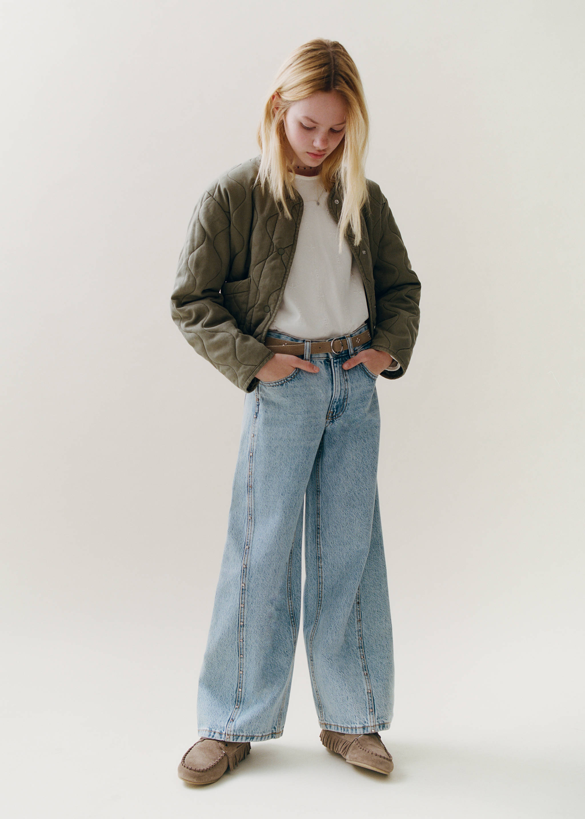 Padded lyocell jacket - Details of the article 6