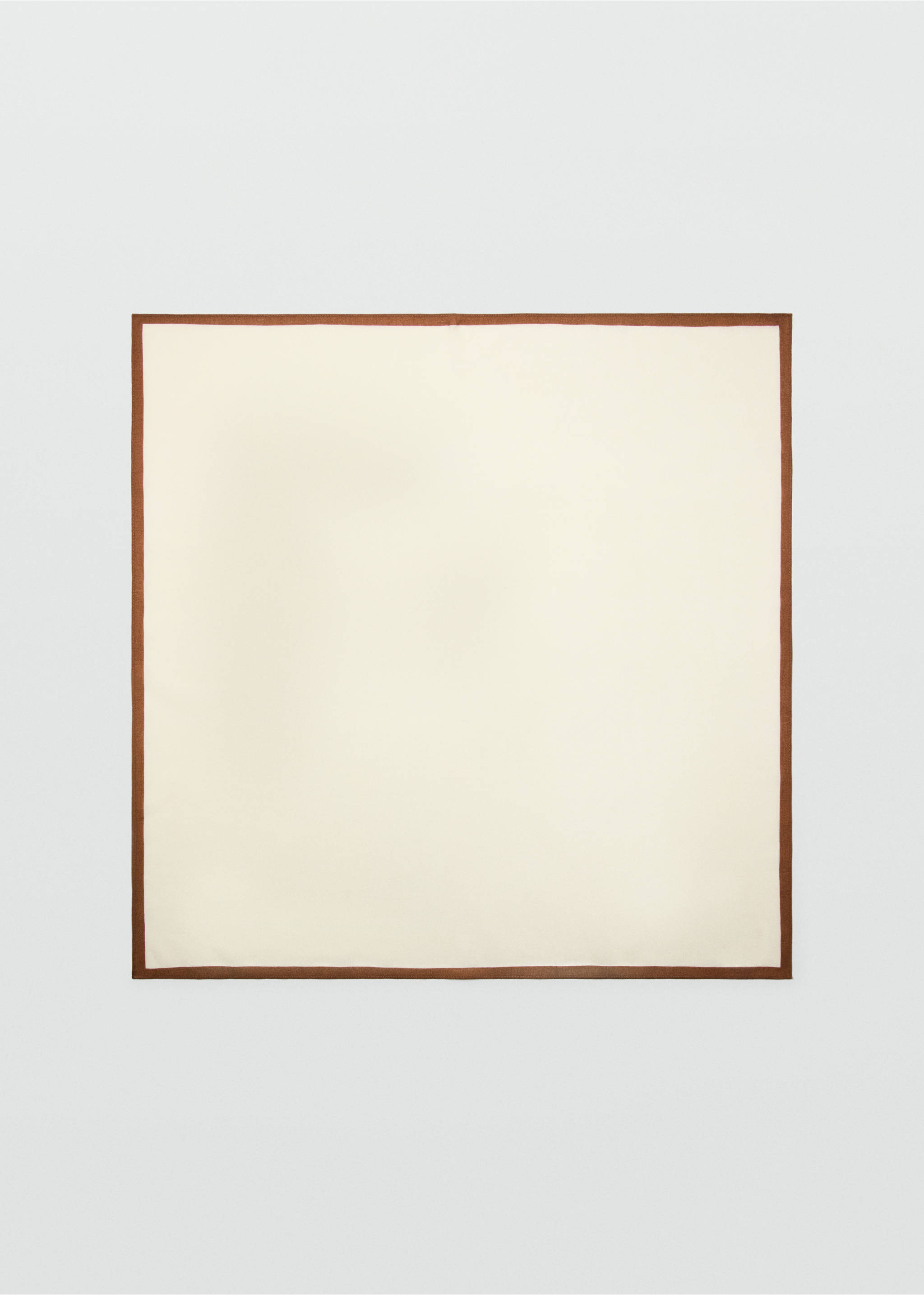 羊毛方巾 - null, 米色. Ref: 27052890-00.