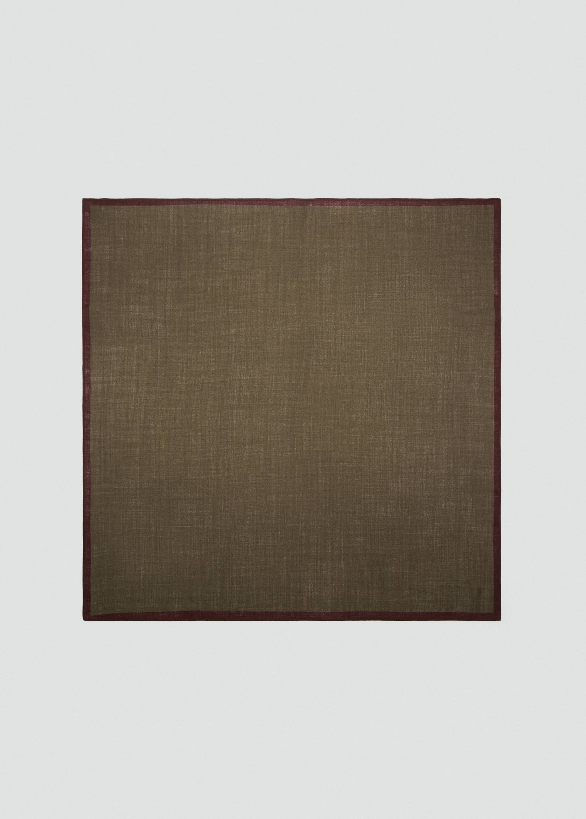 Wool pocket square - Article without model