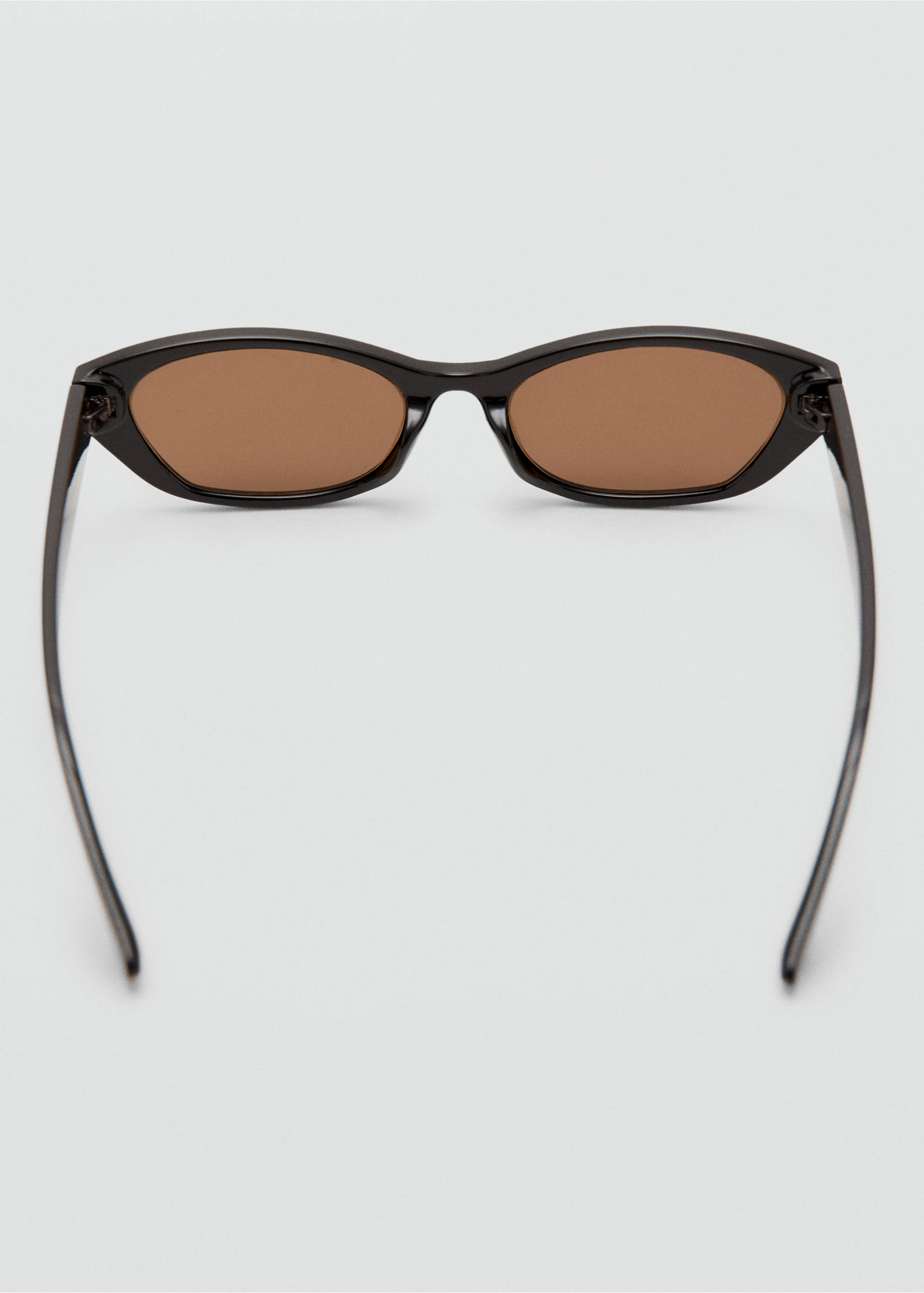 Oval-frame sunglasses - Details of the article 1, Brown. Ref: 27052895-00.