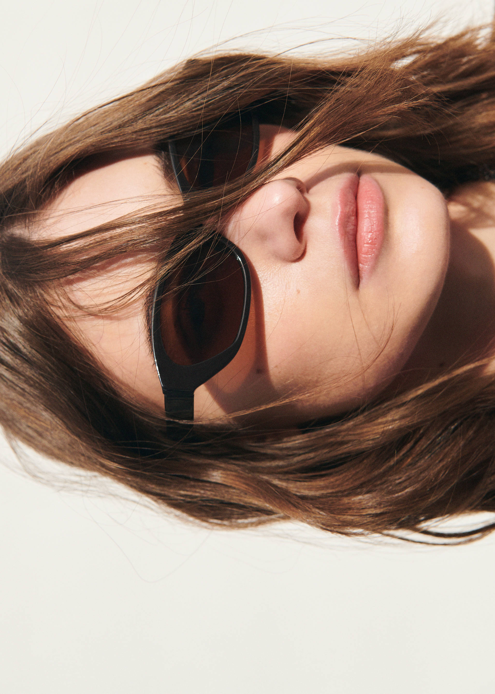 Oval-frame sunglasses - Details of the article 5, Brown. Ref: 27052895-00.