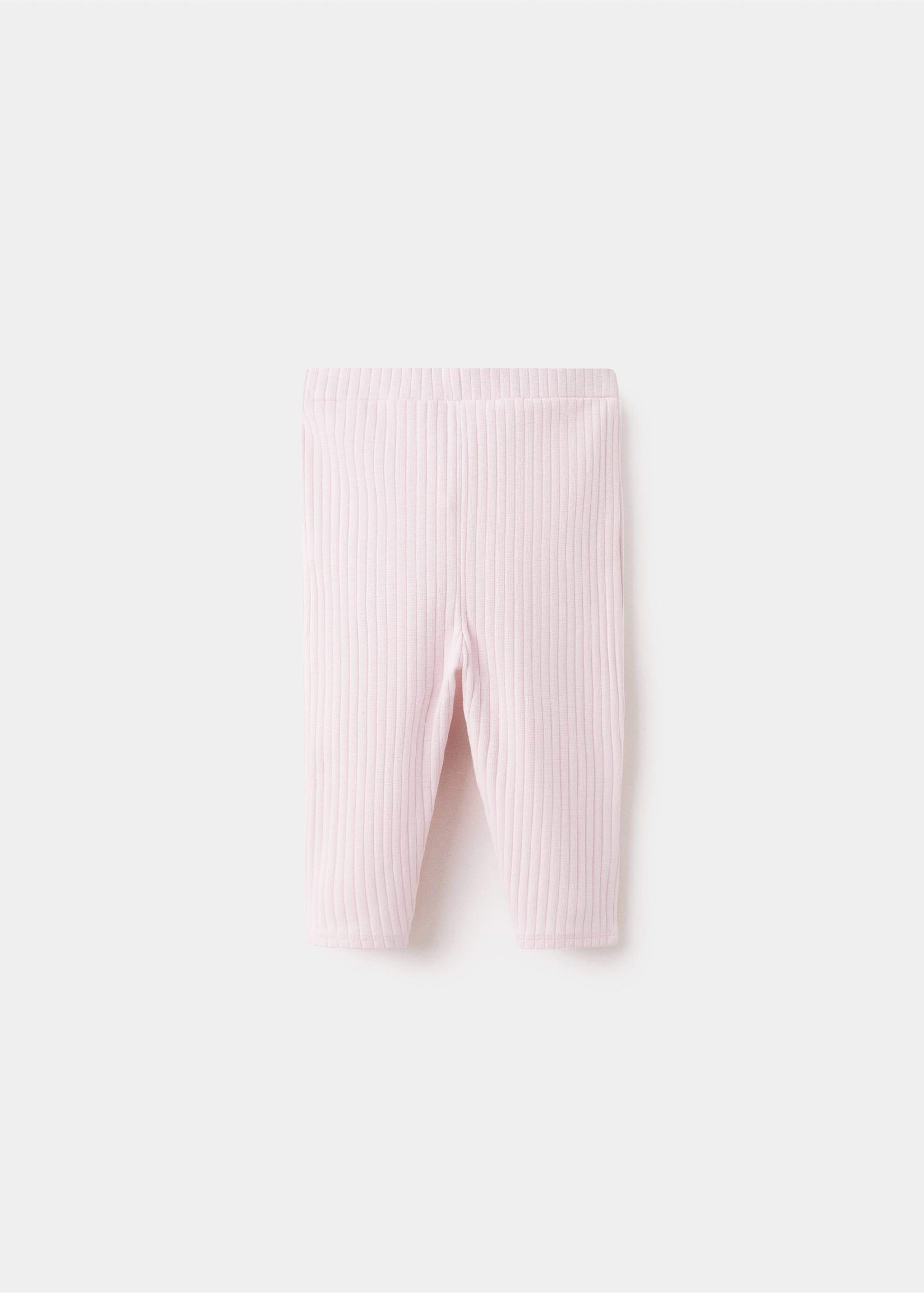 Leggings canalé lazo - Reverso del artículo, Rosa. Ref: 27052898-00.