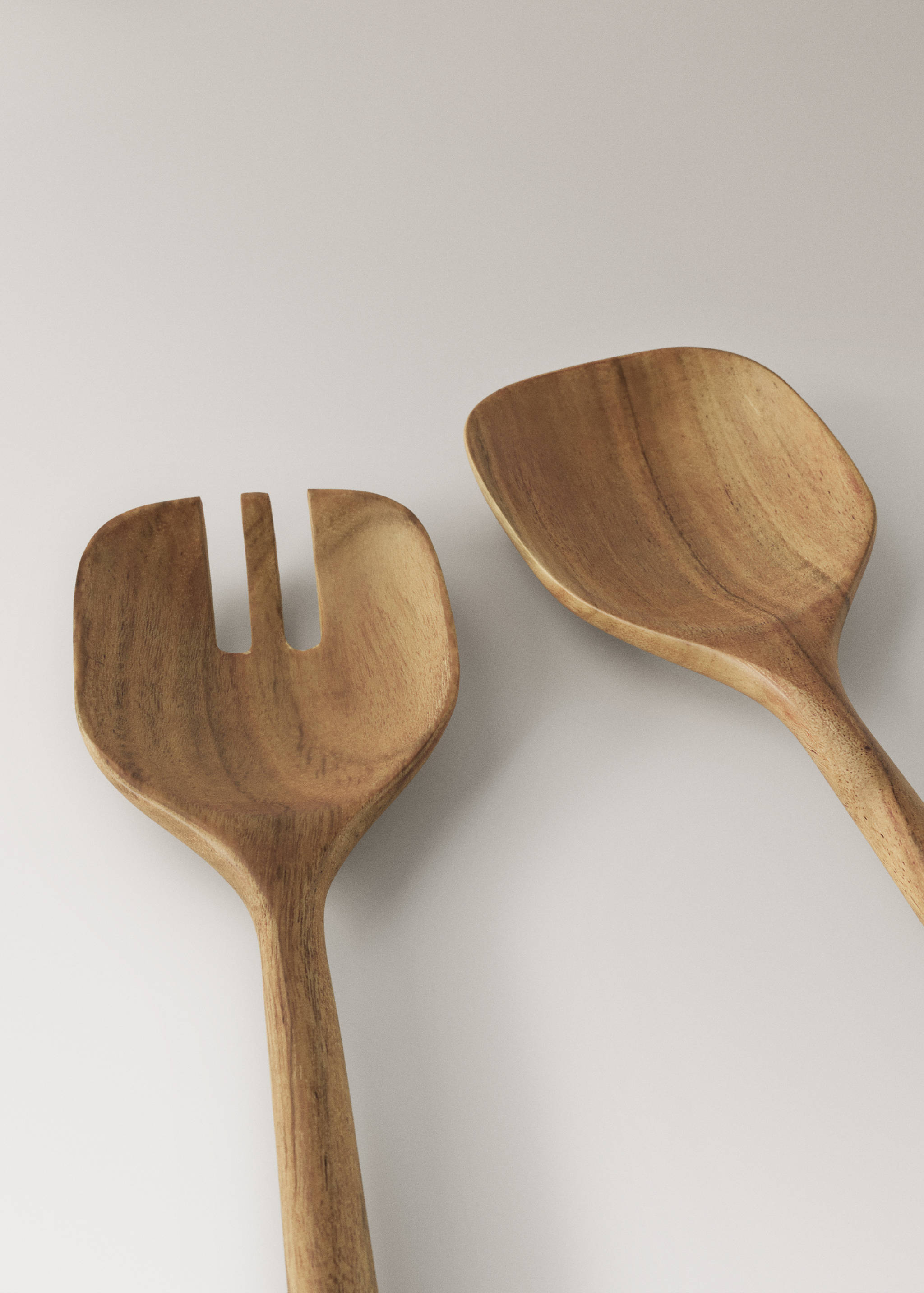 Acacia wood serving cutlery set - Details of the article 2