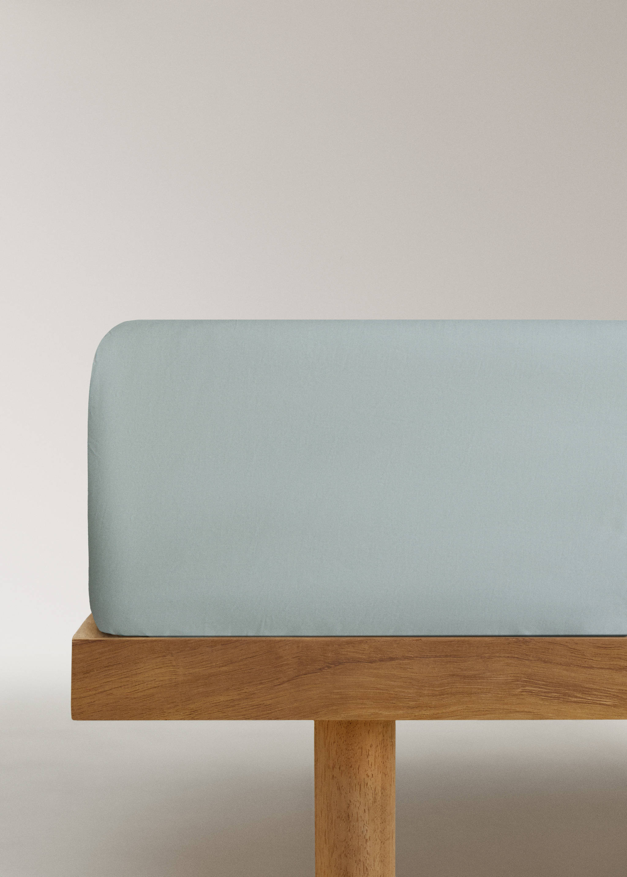 Drap-housse percale de coton 200 fils lit 90 cm - Article sans modèle