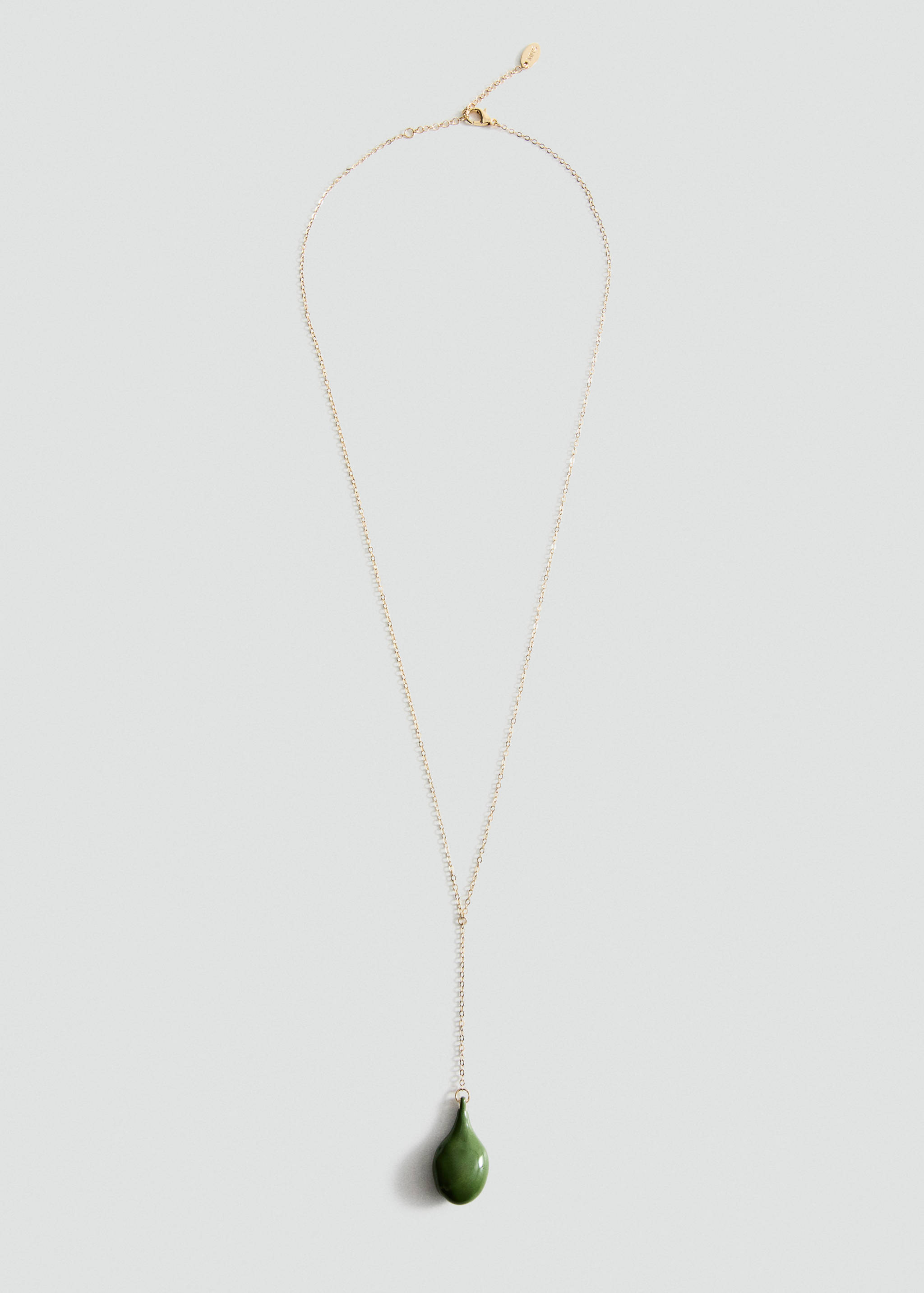 collier lariat détail émaillé - Article sans modèle