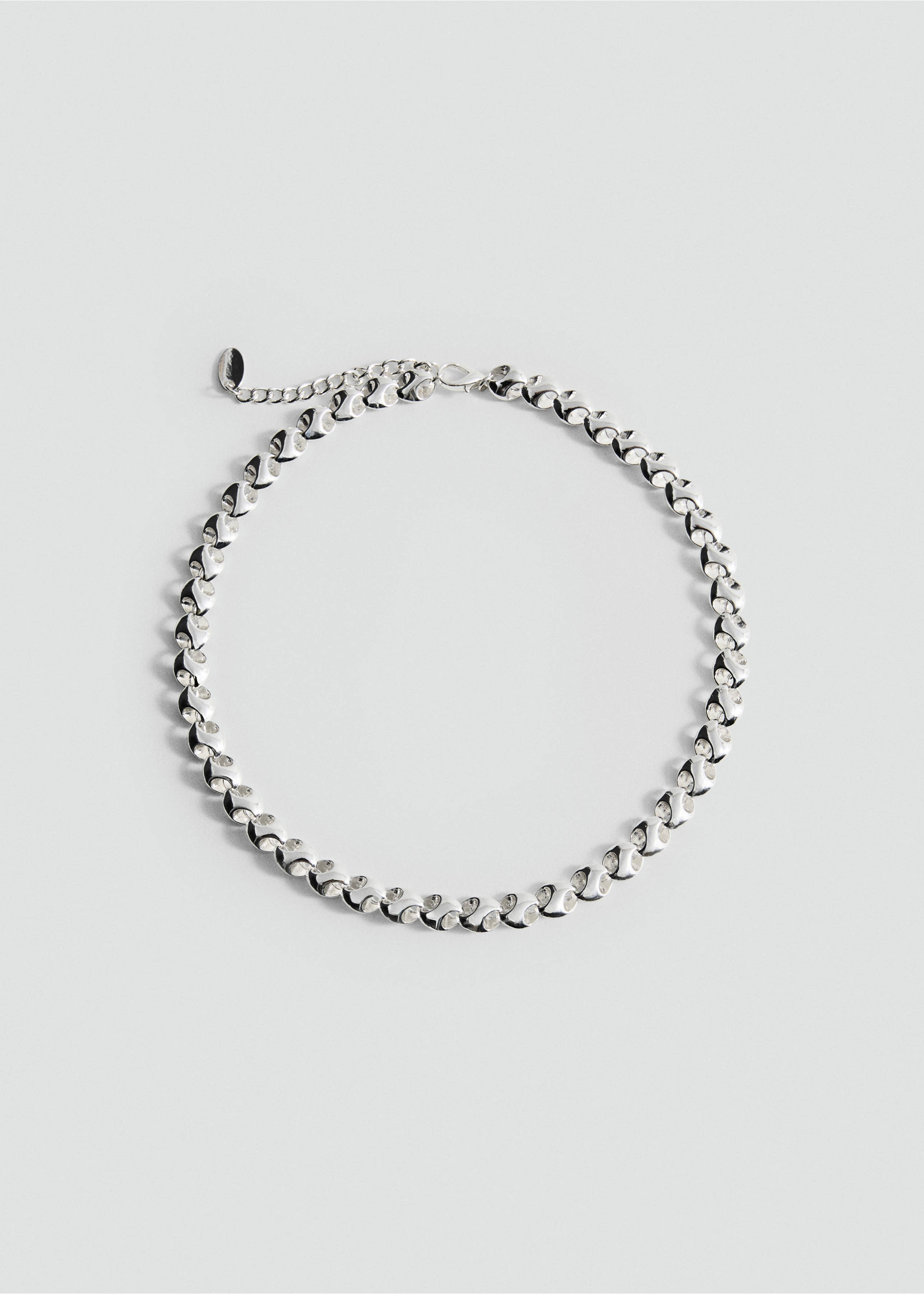 细链项链 - null, 银灰色. Ref: 27052924-00.