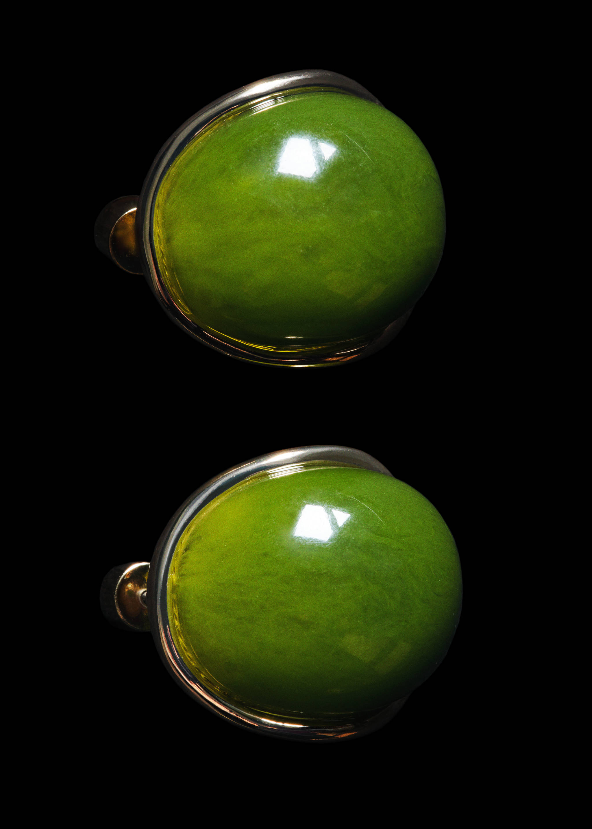 Orecchini resina rotondi - Dettaglio dell'articolo 6, Oro. Ref: 27052926-00.