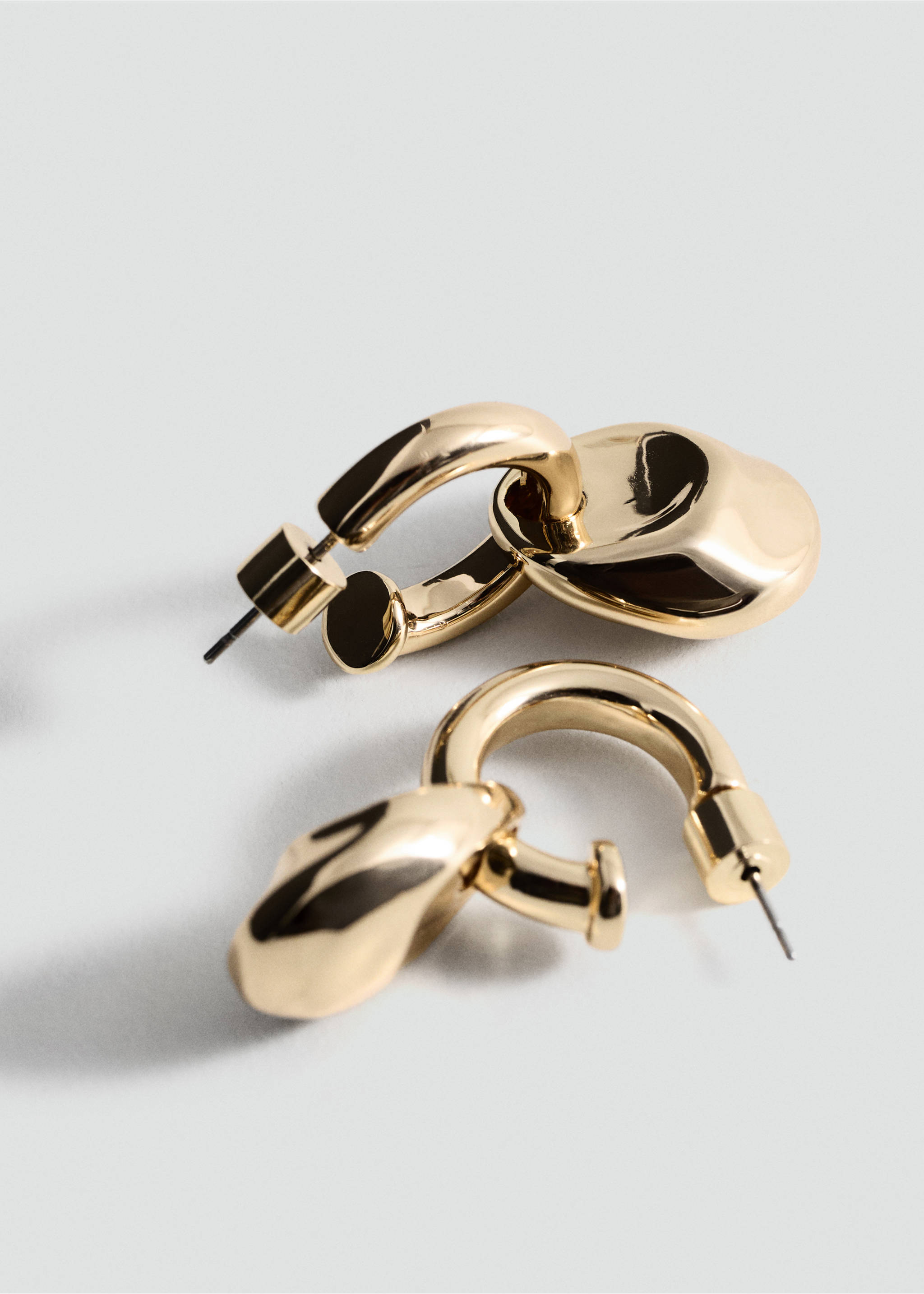 混合元素耳环 - null, 金黄色. Ref: 27052927-00.