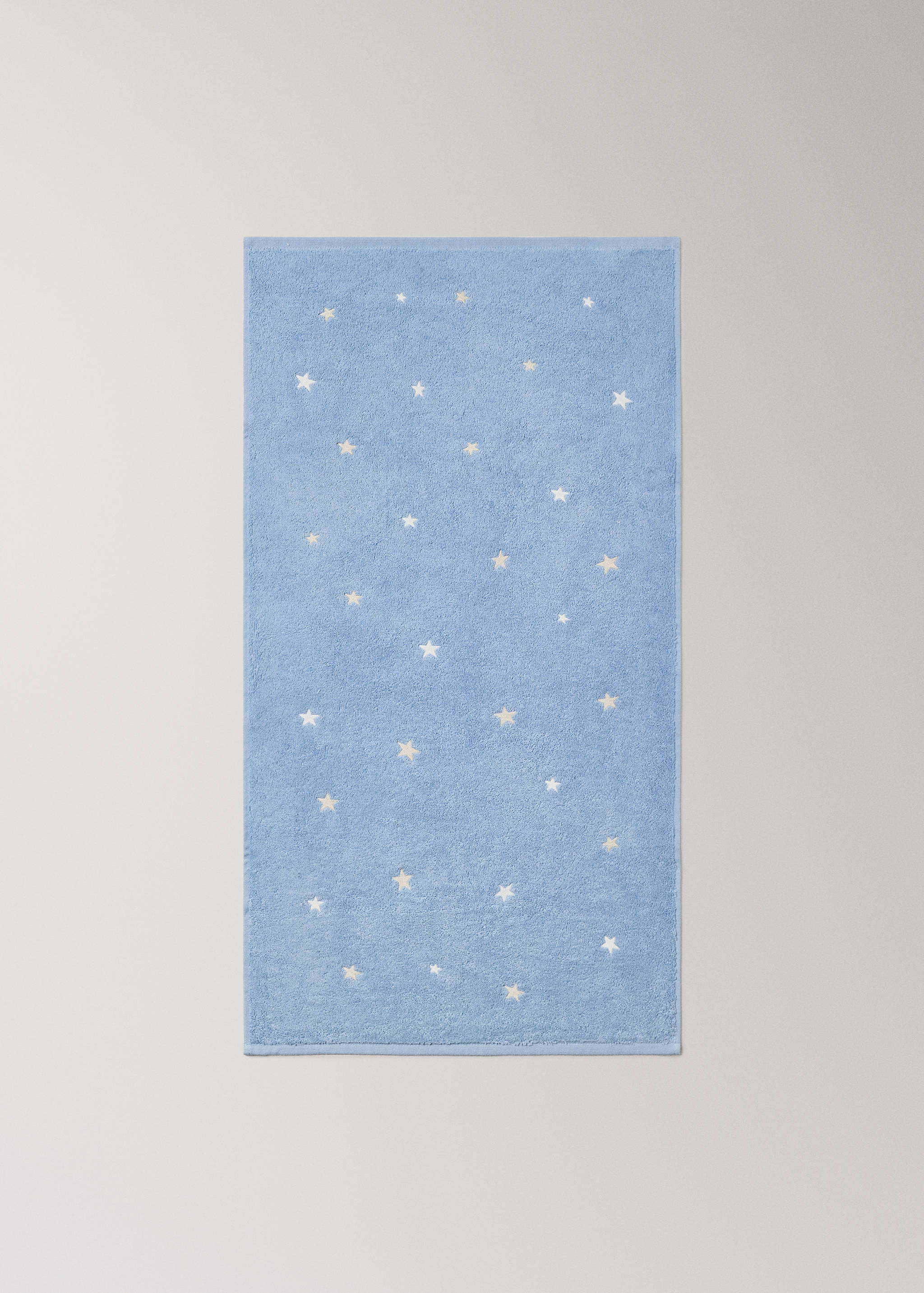 Children's hand towel with fluorescent stars - Details of the article 3