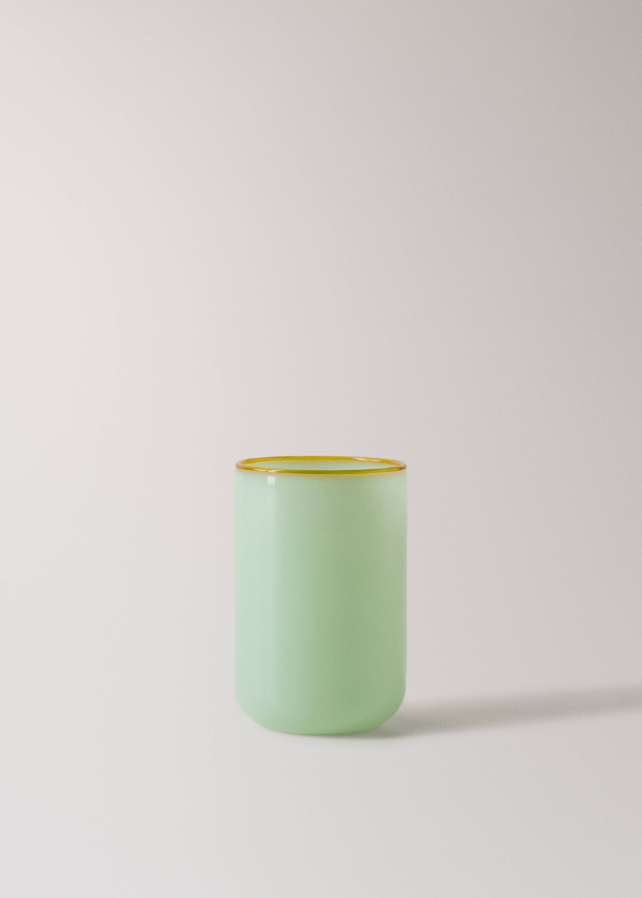 Coloured borosilicate bathroom glass - Article without model
