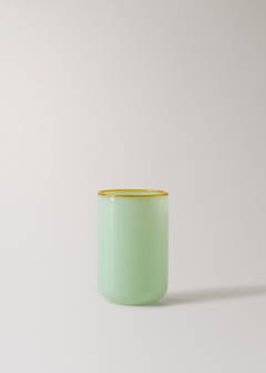 Coloured borosilicate bathroom glass — Mint Green 5