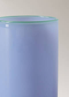 Coloured borosilicate bathroom glass — Blue 3