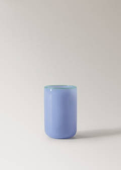 Coloured borosilicate bathroom glass — Blue 5