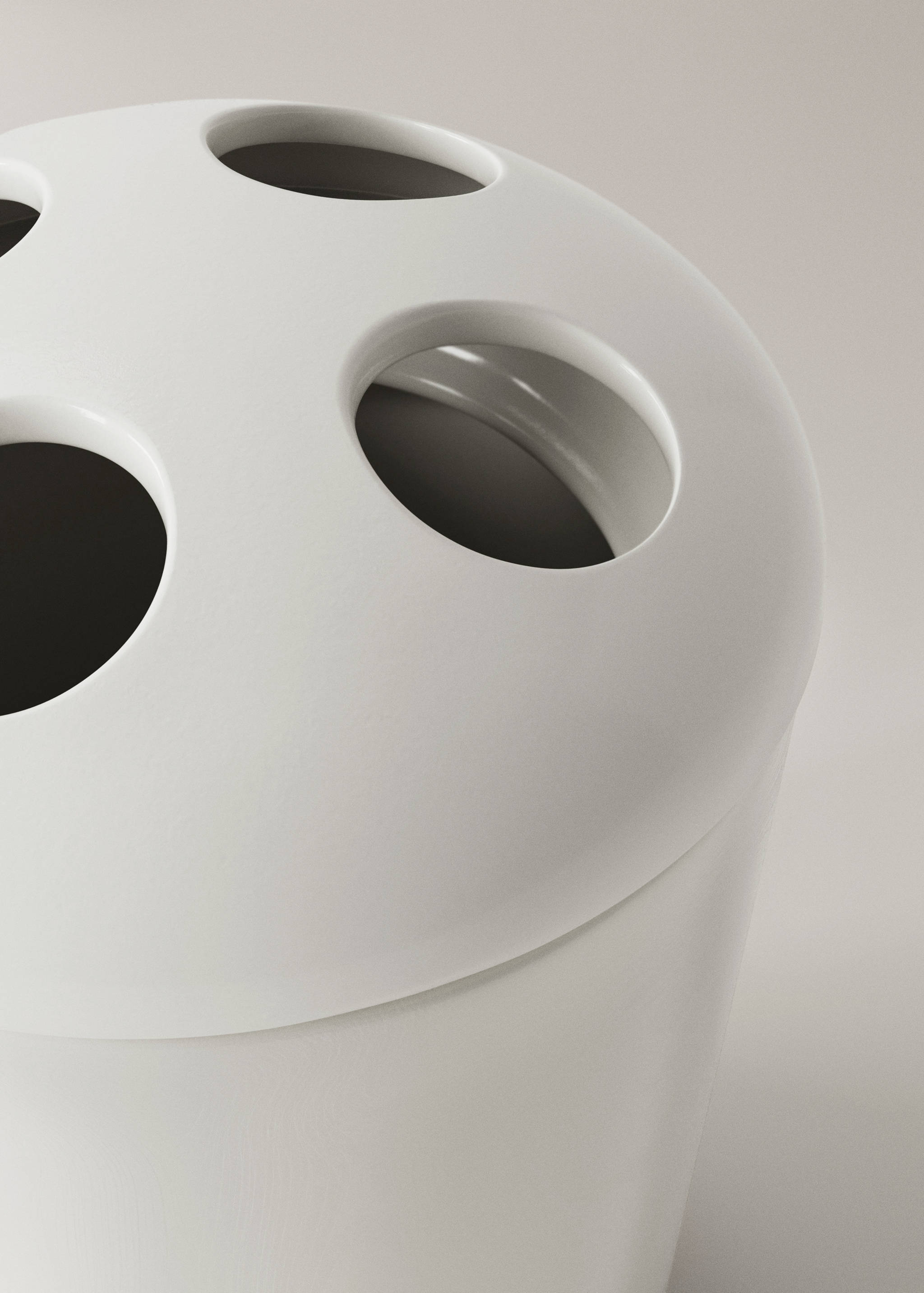 Ποτήρι για οδοντόβουρτσες από πορσελάνη - Λεπτομέρεια του προϊόντος 2