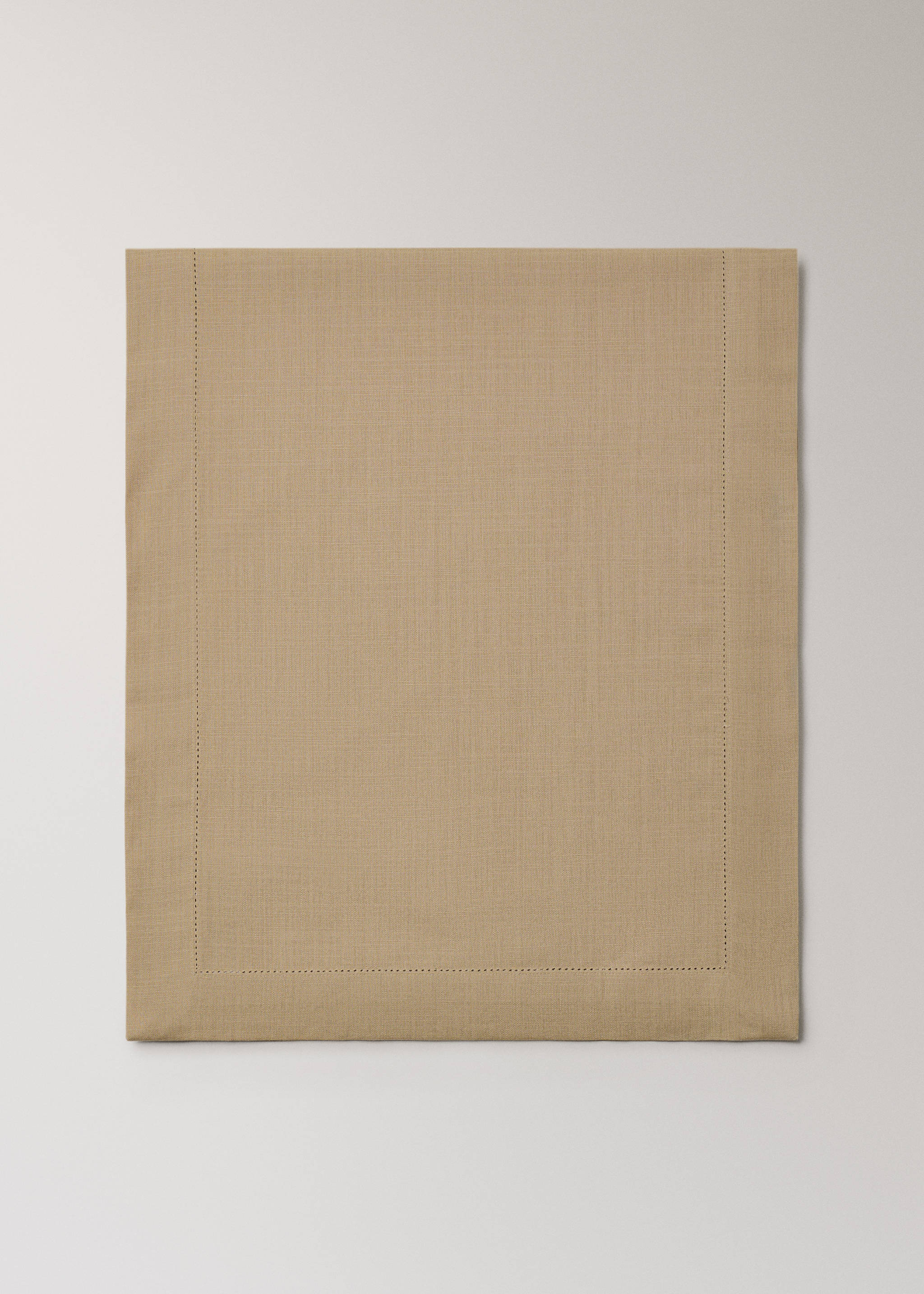 Baumwoll-Tischläufer mit Hohlsaum-Detail - Artikel ohne Model