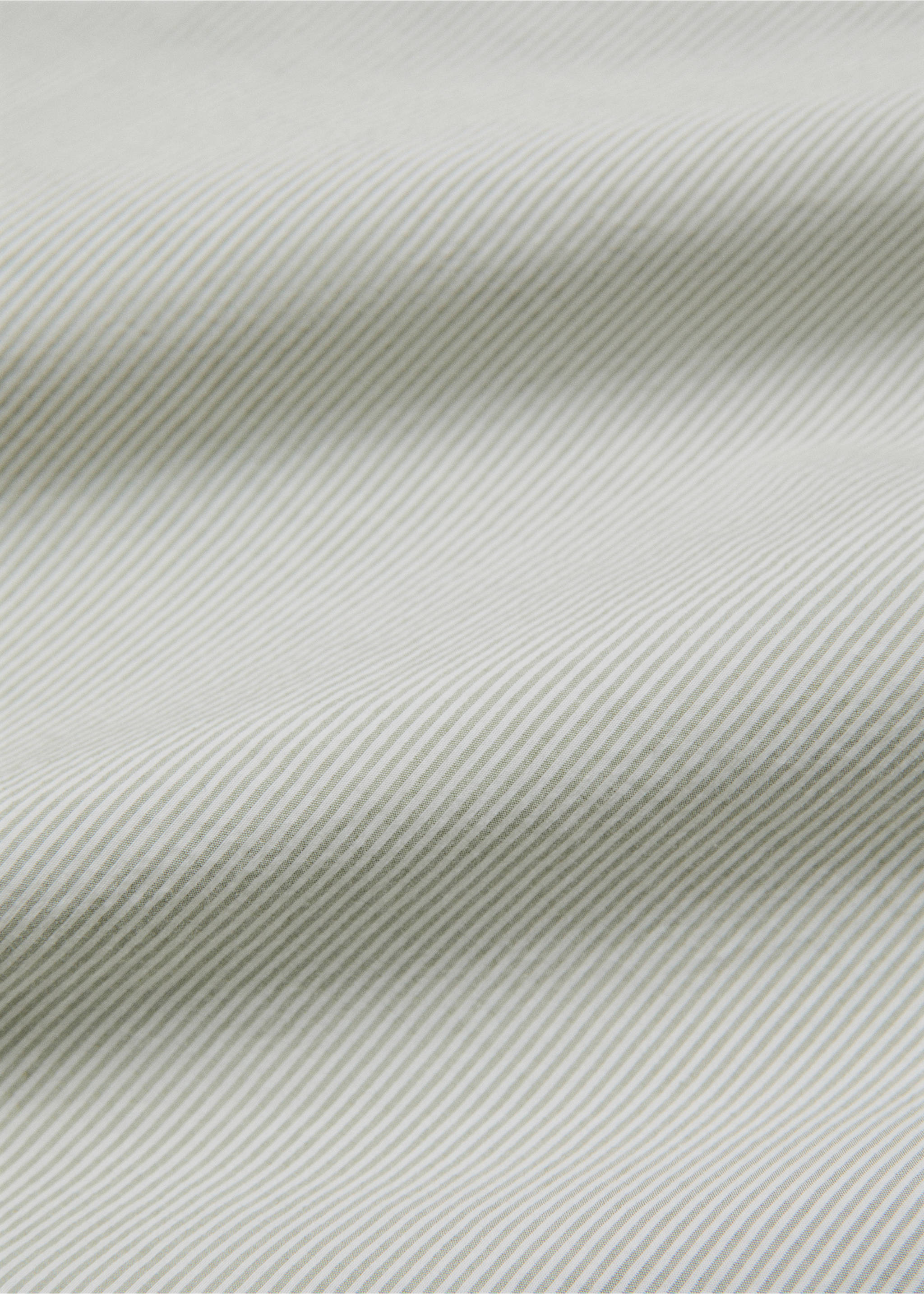 Drap plat coton fil teint lit 135/140 cm - Détail de l'article 3, Vert pastel. Ref: 27053278-00.