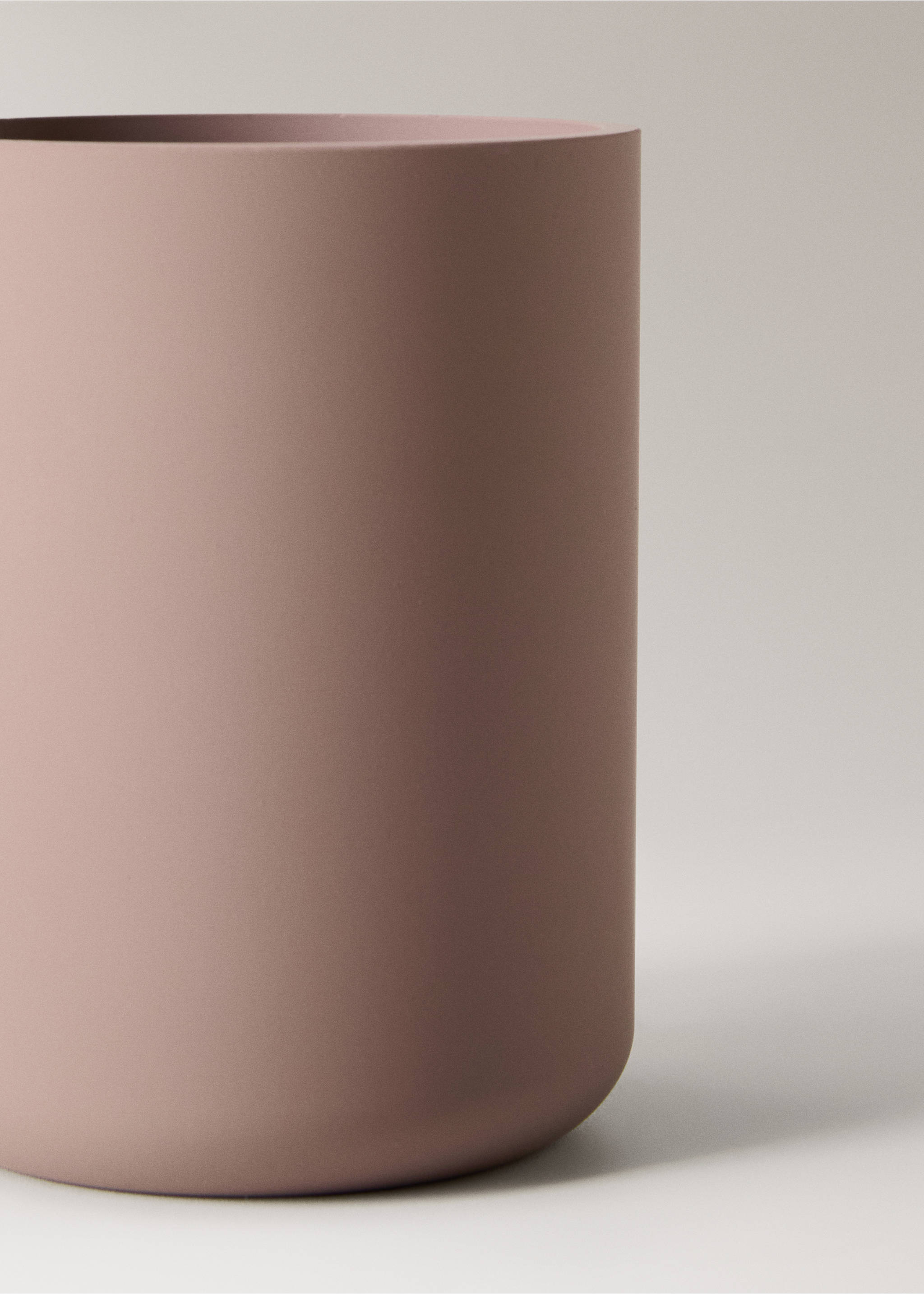 Resin toothbrush cup - Details of the article 2, Brown. Ref: 27053282-00.