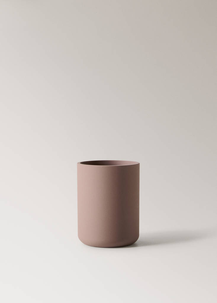 Resin toothbrush cup — Brown