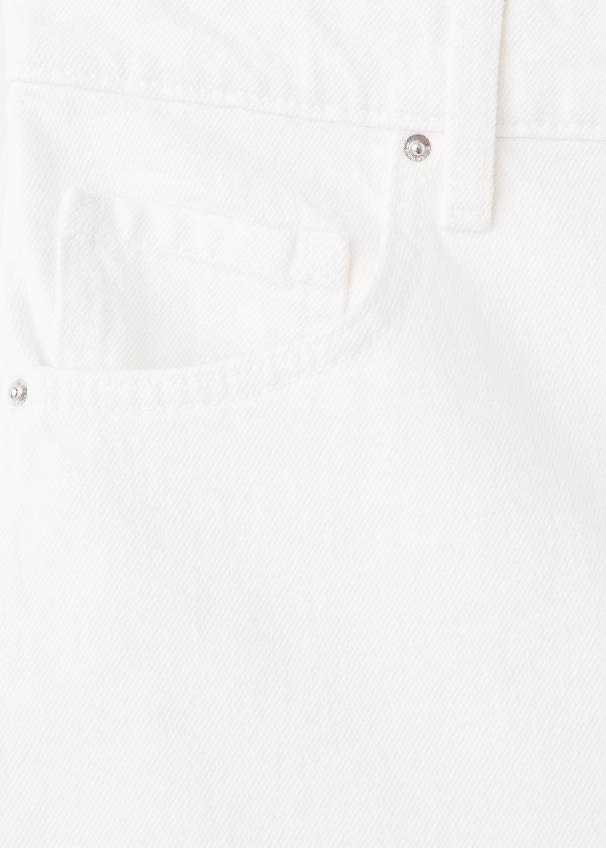 Shorts denim rectos tiro alto - Detalle del artículo 0