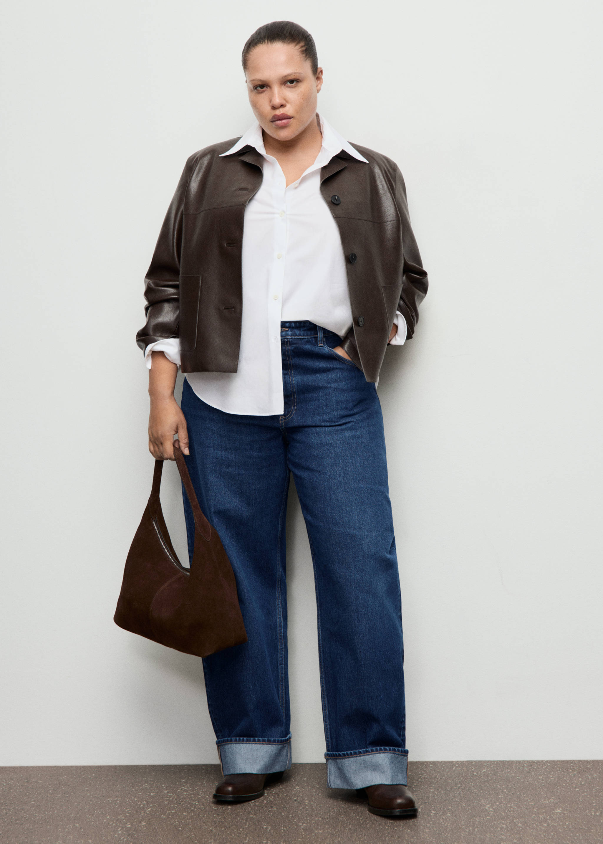 Jean balloon ourlet à revers - Détail de l'article 3