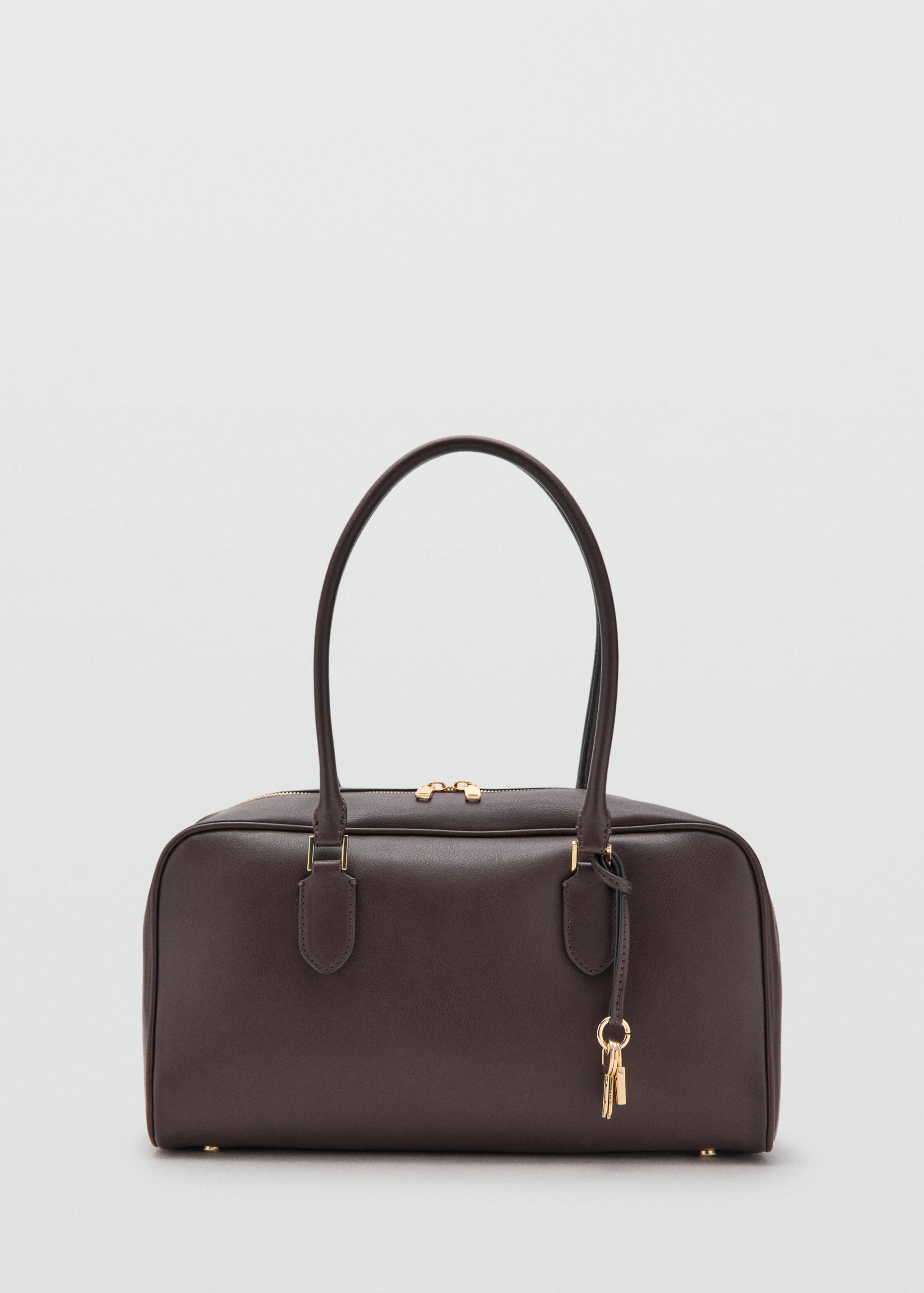 Medium bowling bag with charm detail - Article without model
