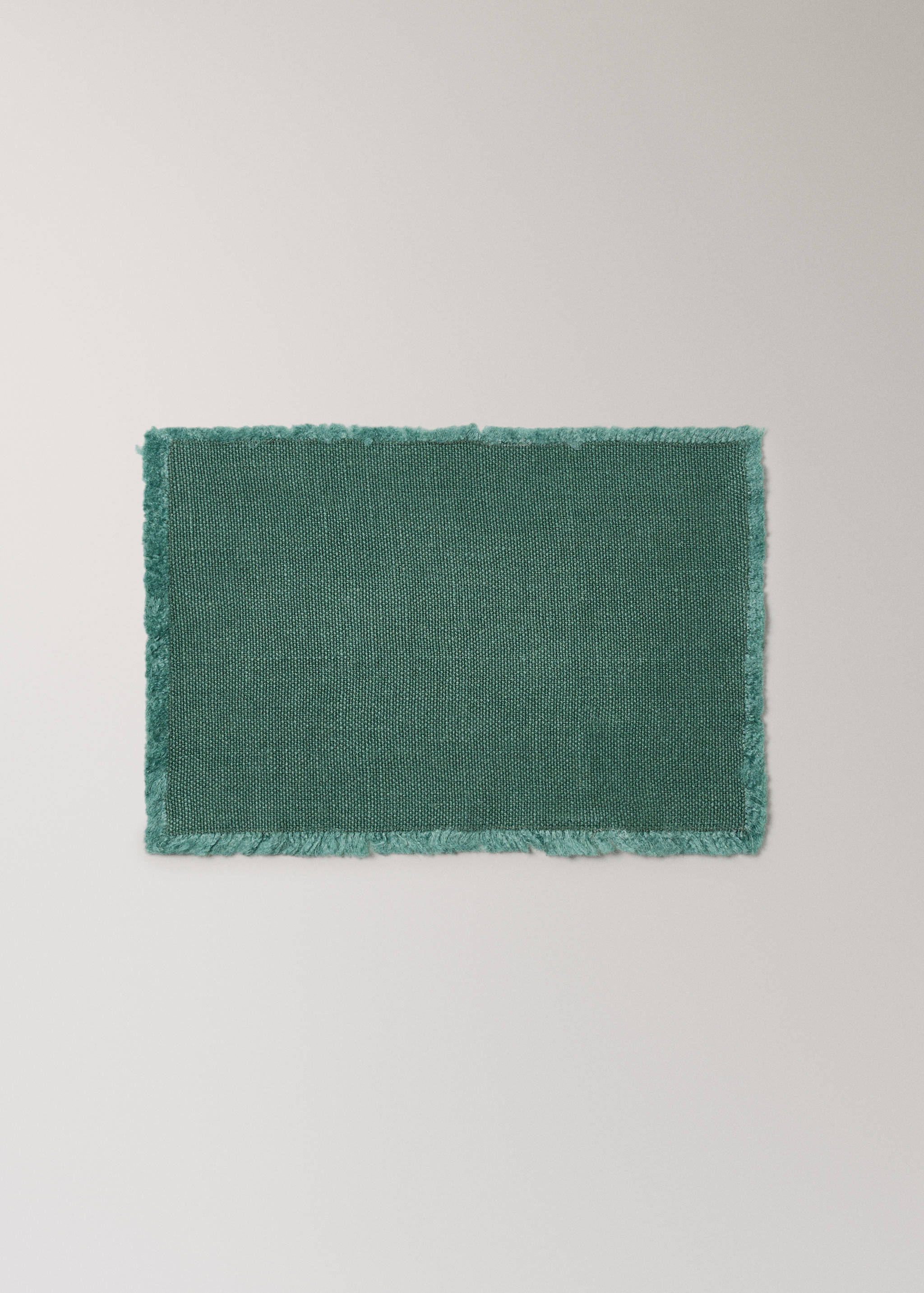 Frayed jute table mat - Article without model