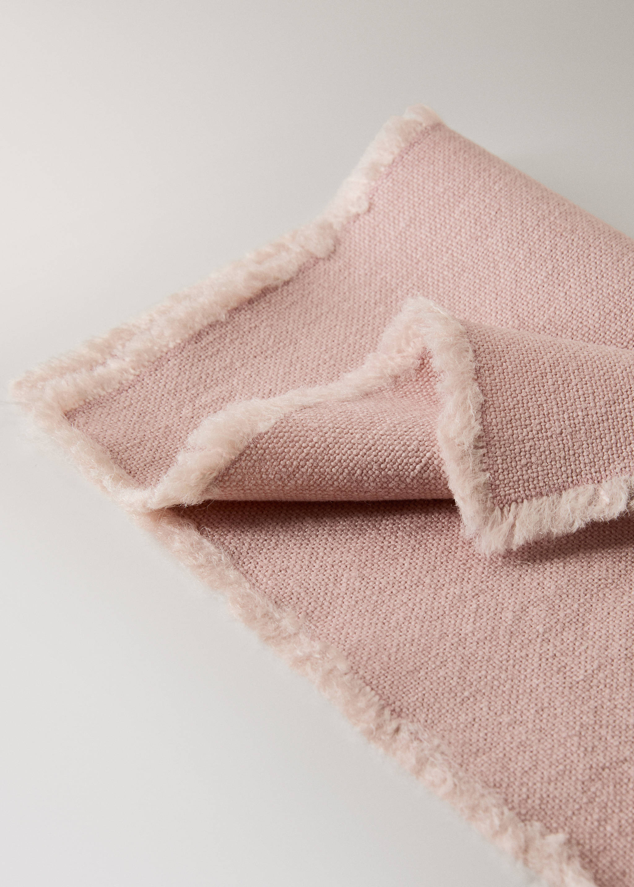 Frayed jute table mat - Details of the article 1