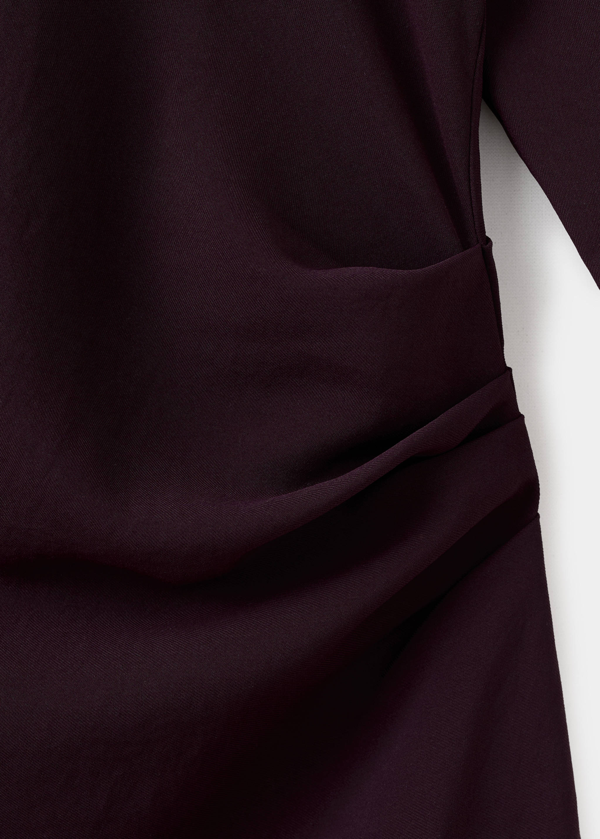 Robe col bateau froncée - Détail de l'article 0