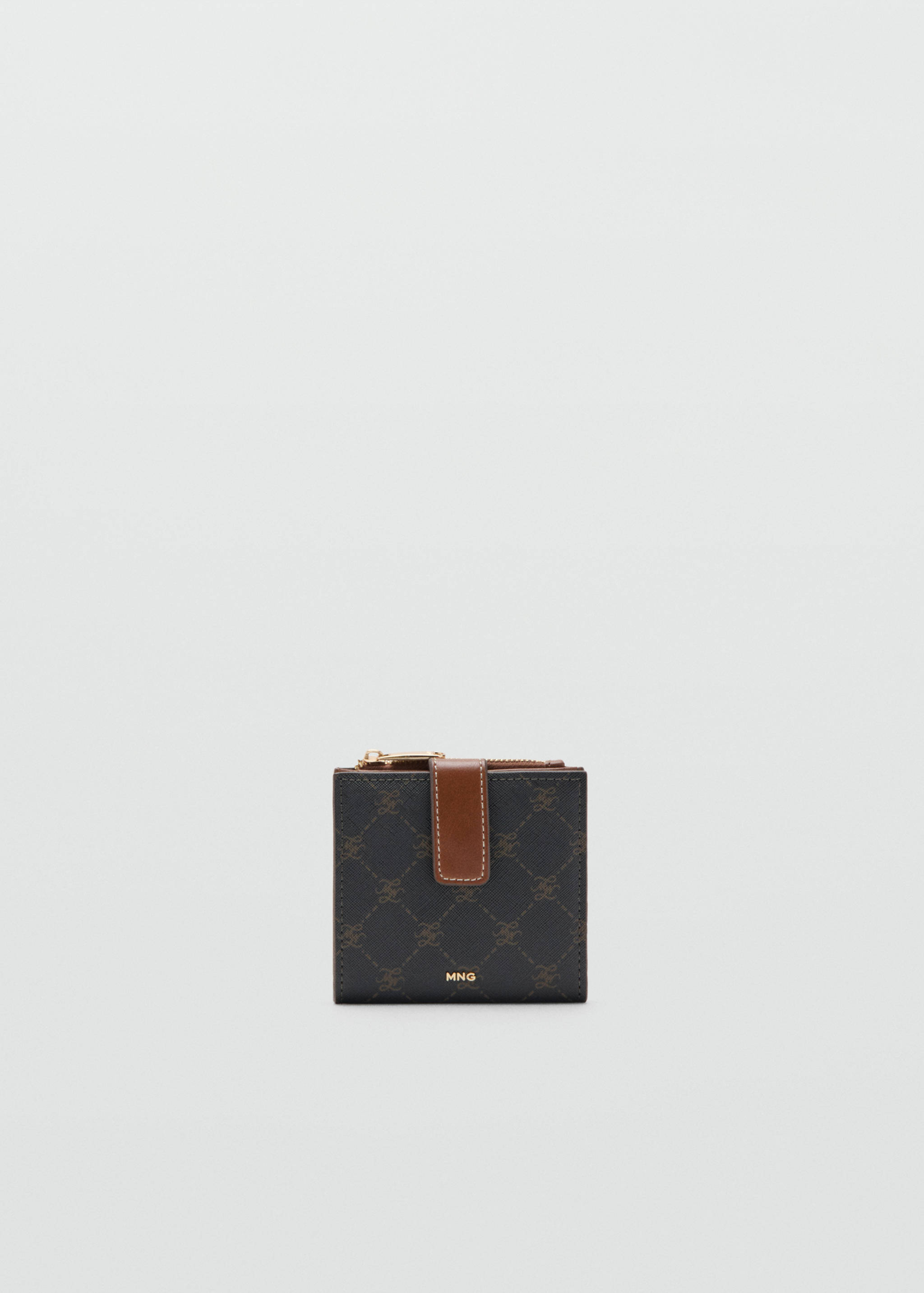 Petit portefeuille logo jacquard - Article sans modèle
